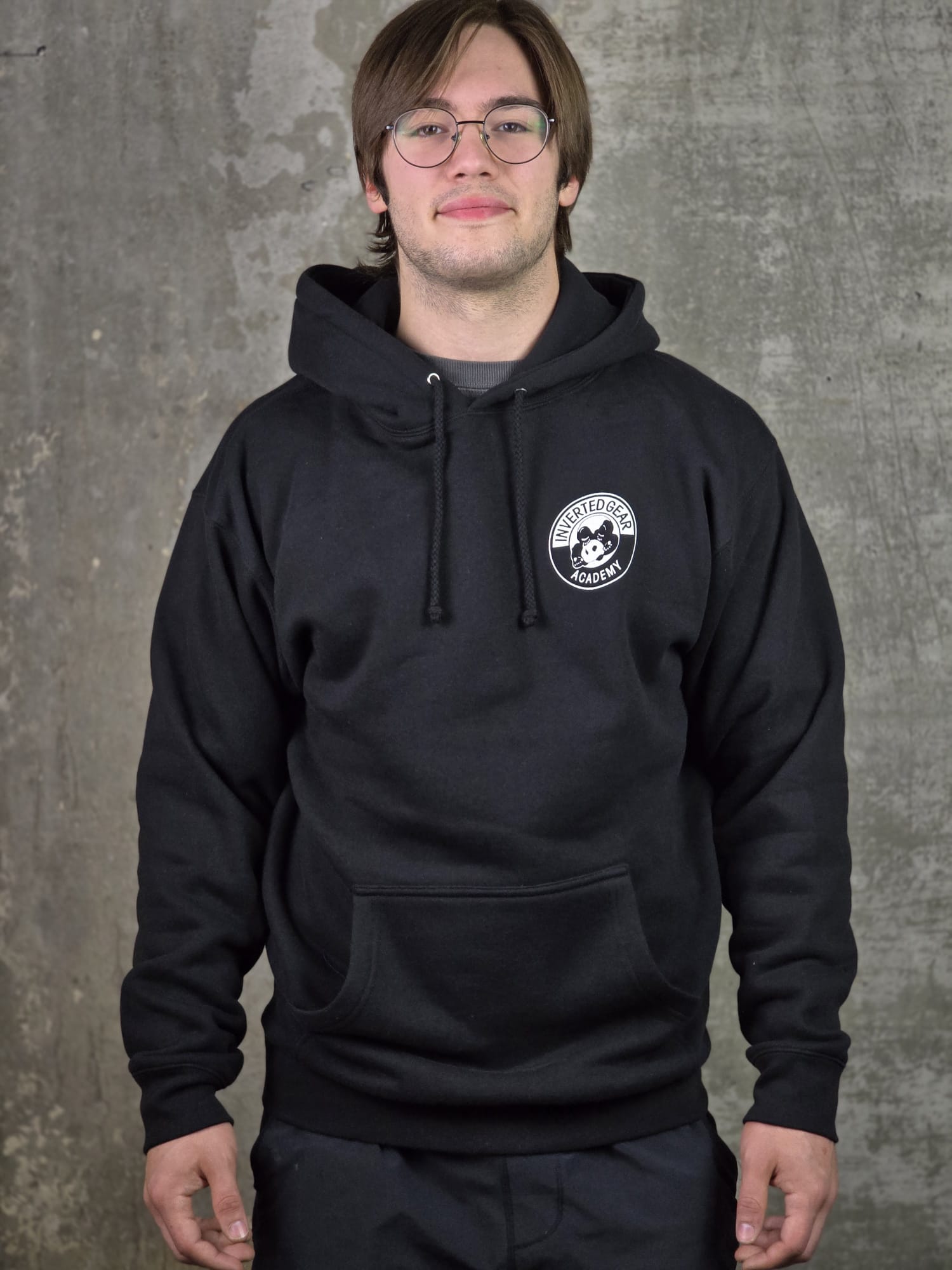 gear pullover Inverted Gear Academy Hoodie XS