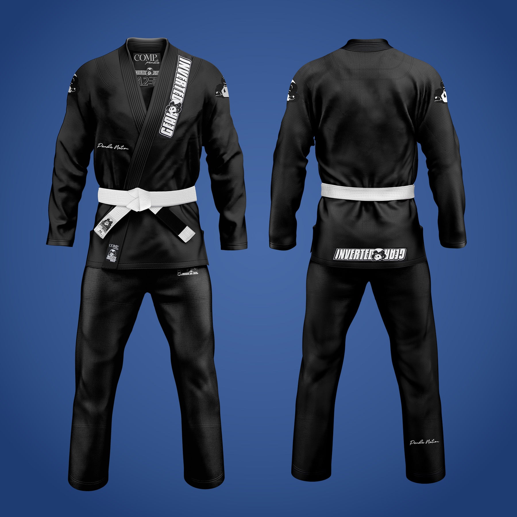 Gigi。 2025 Black Comp Light Gi – Inverted Gear