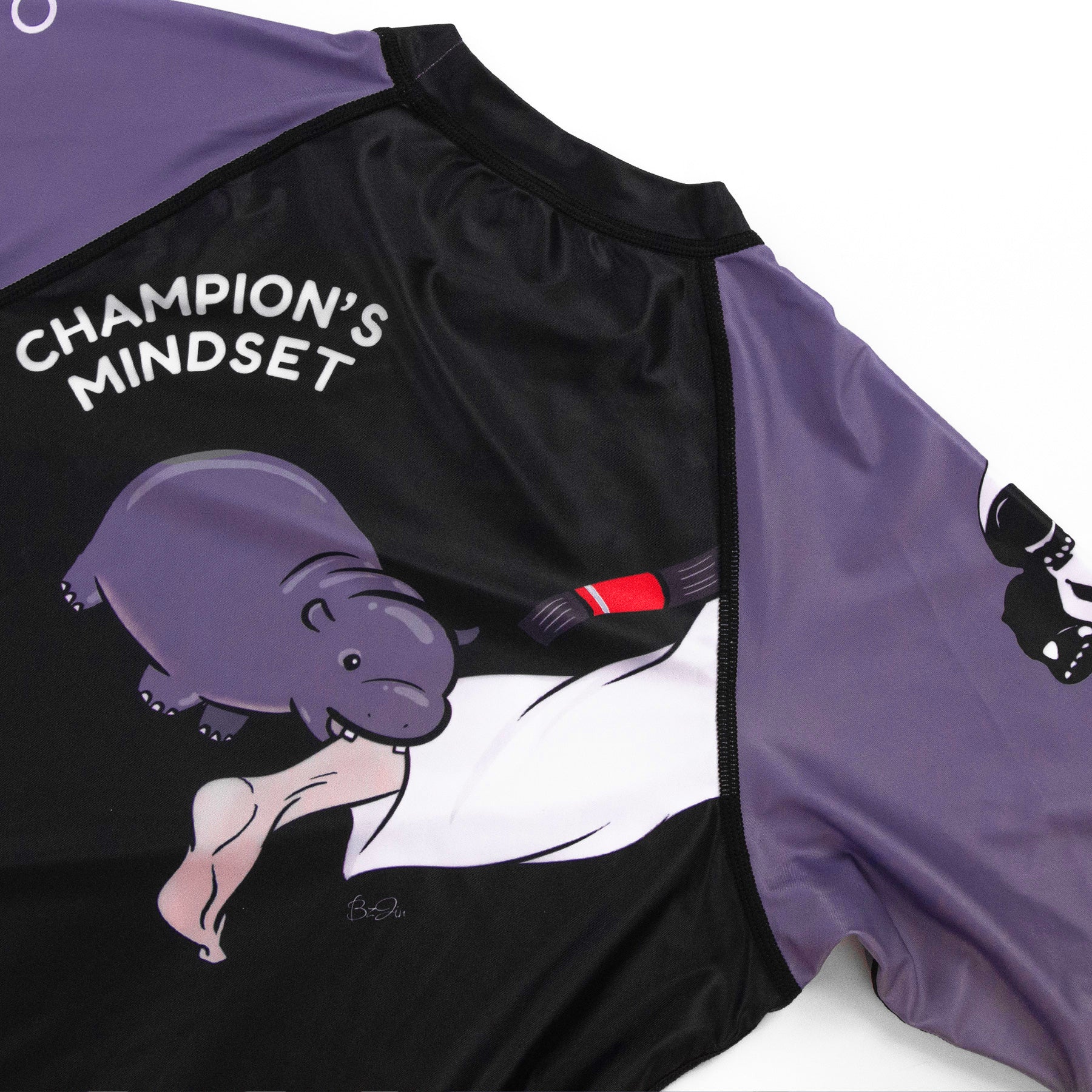 BJJ Mental Models Collab Champion's Mindset Rashguard