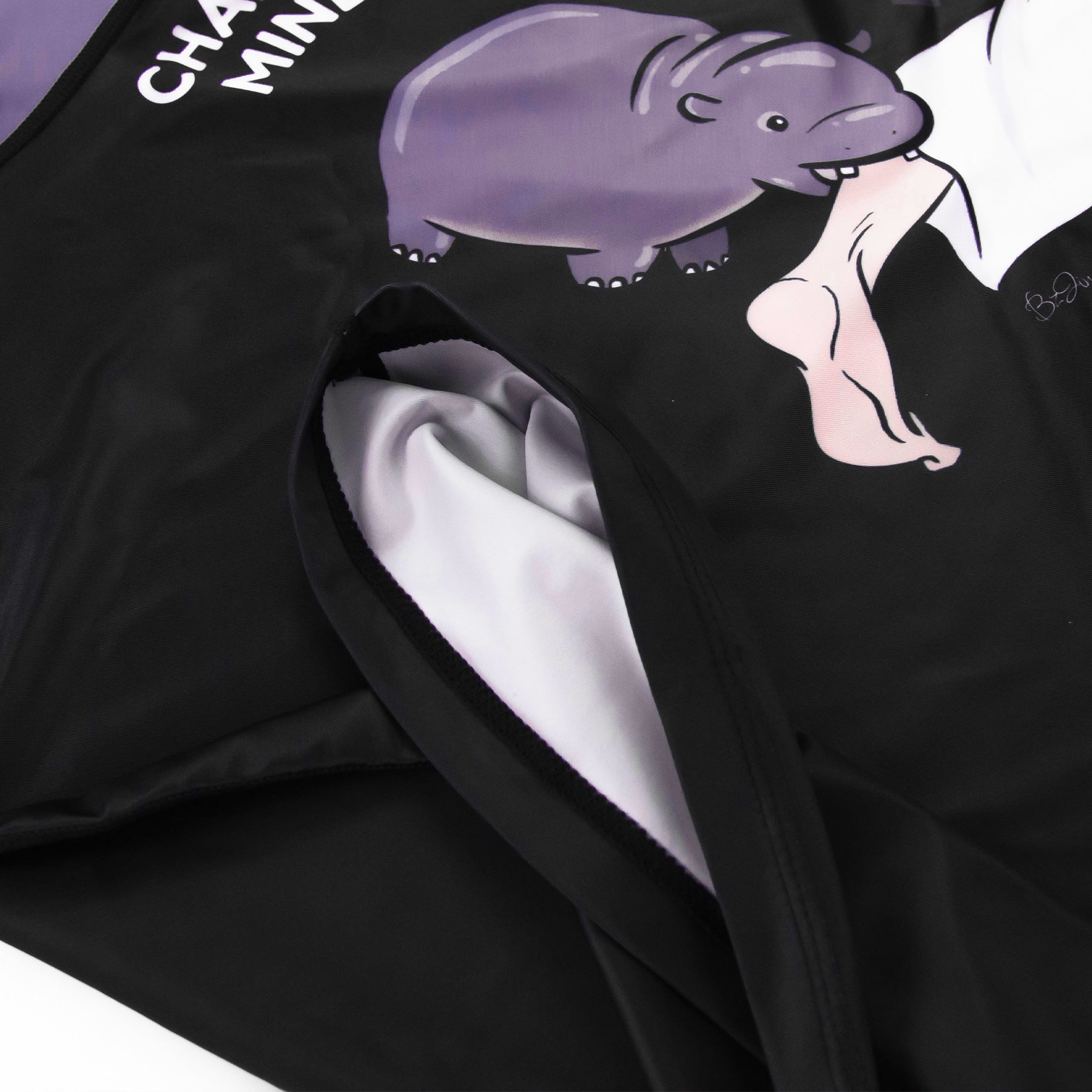 BJJ Mental Models Collab Champion's Mindset Rashguard