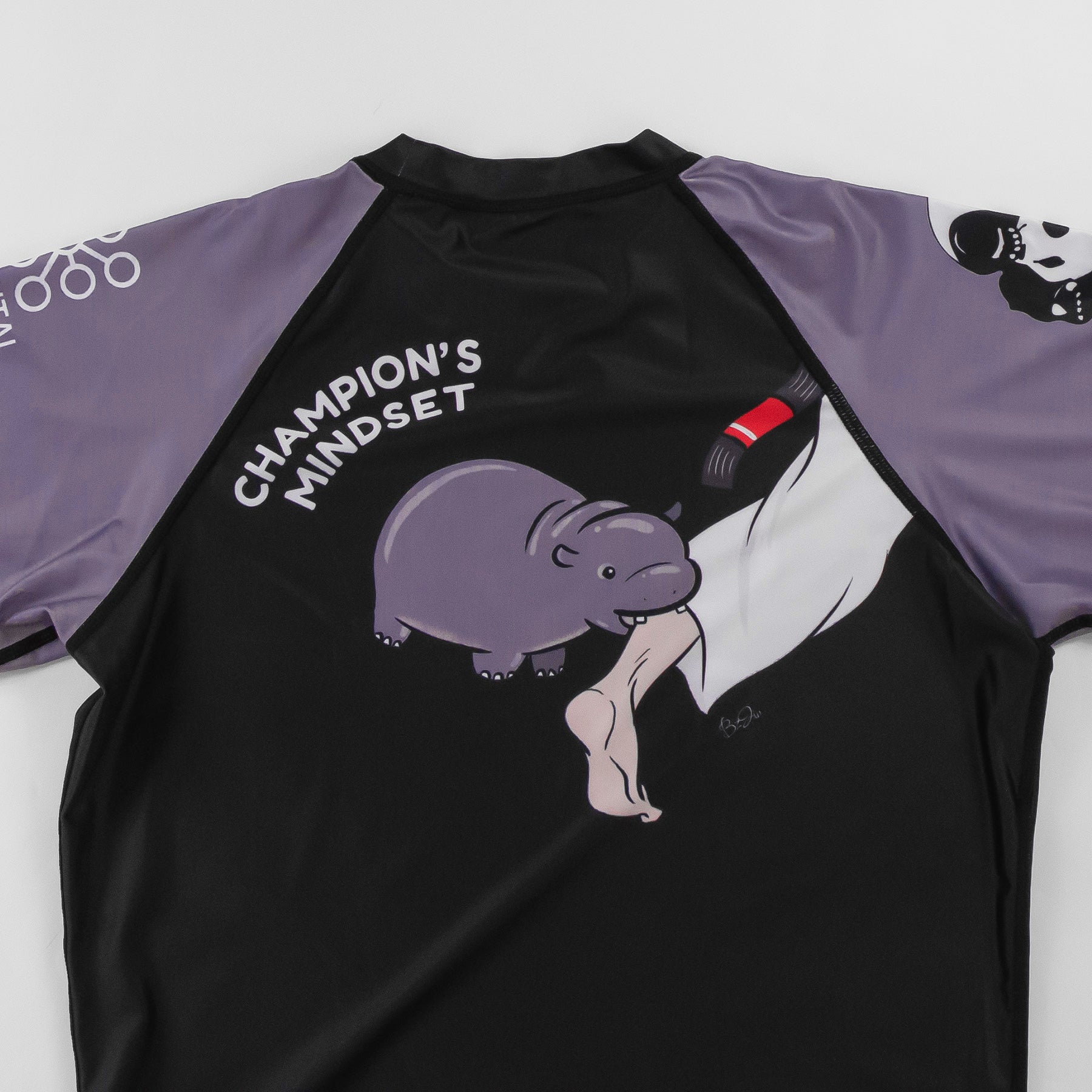 BJJ Mental Models Collab Champion's Mindset Rashguard