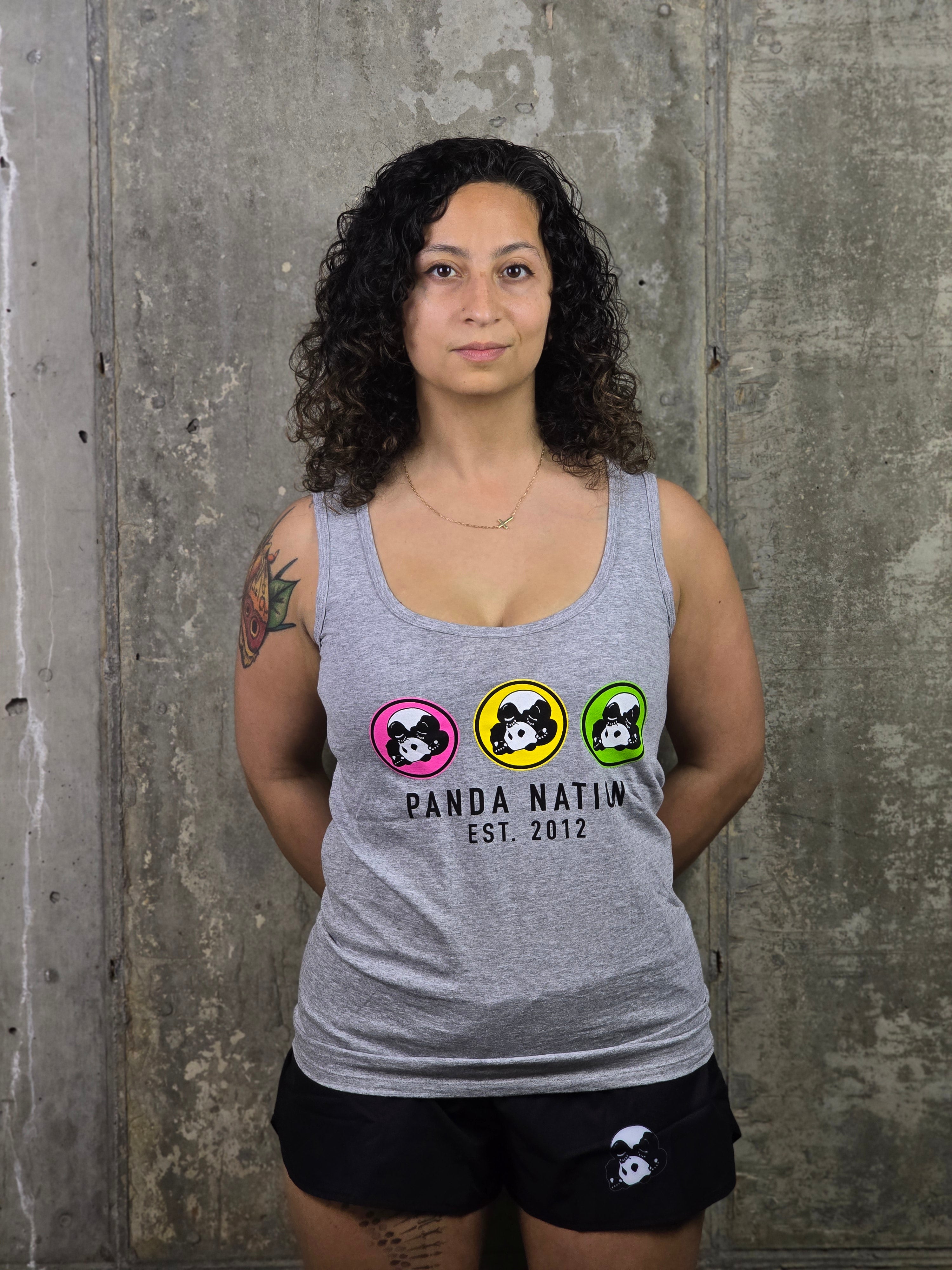 【TOGA PULLA】Tape jersey tank top Panda Nation Tank top – Inverted Gear