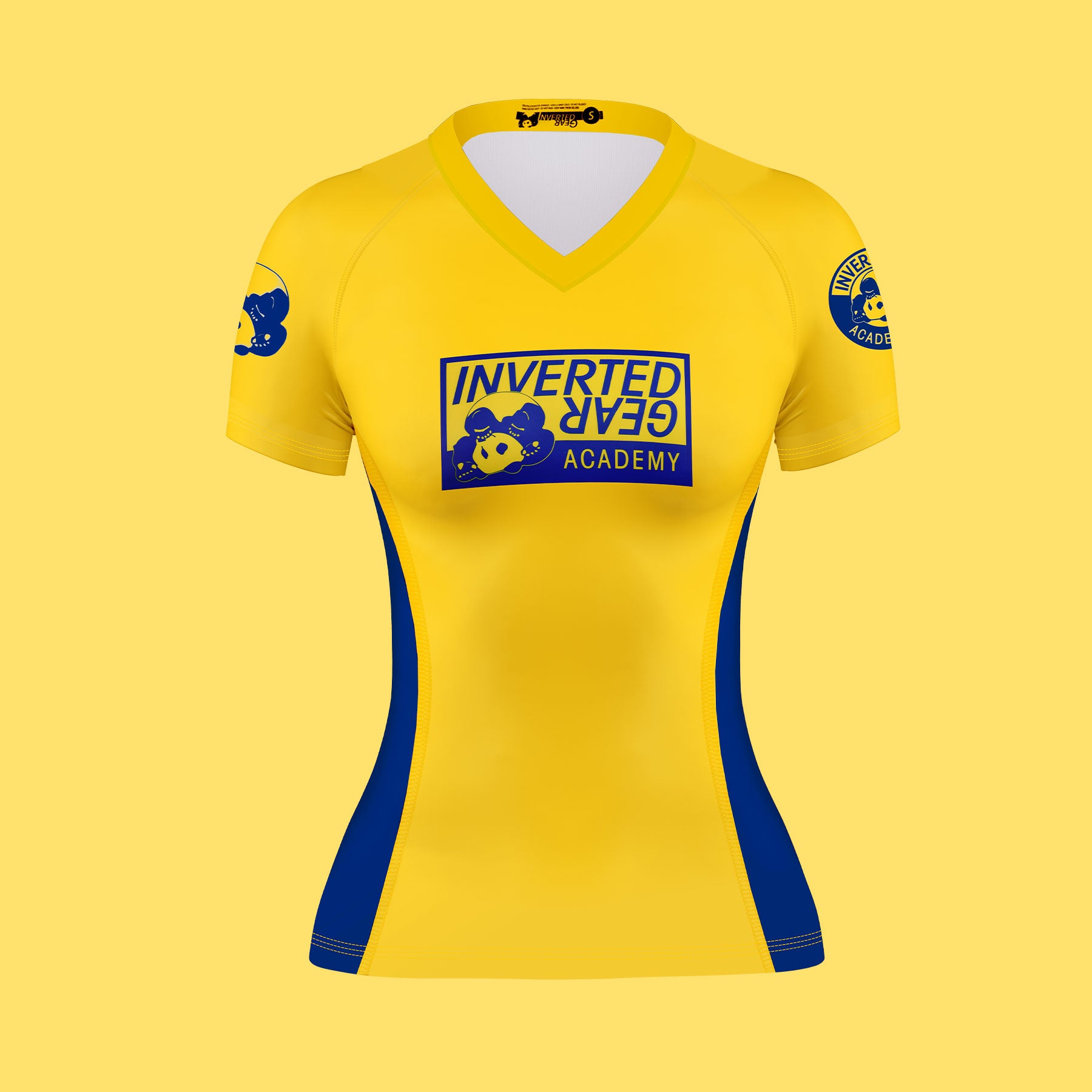 Women's Academy Yellow Fundamentally Sound  Rashguard