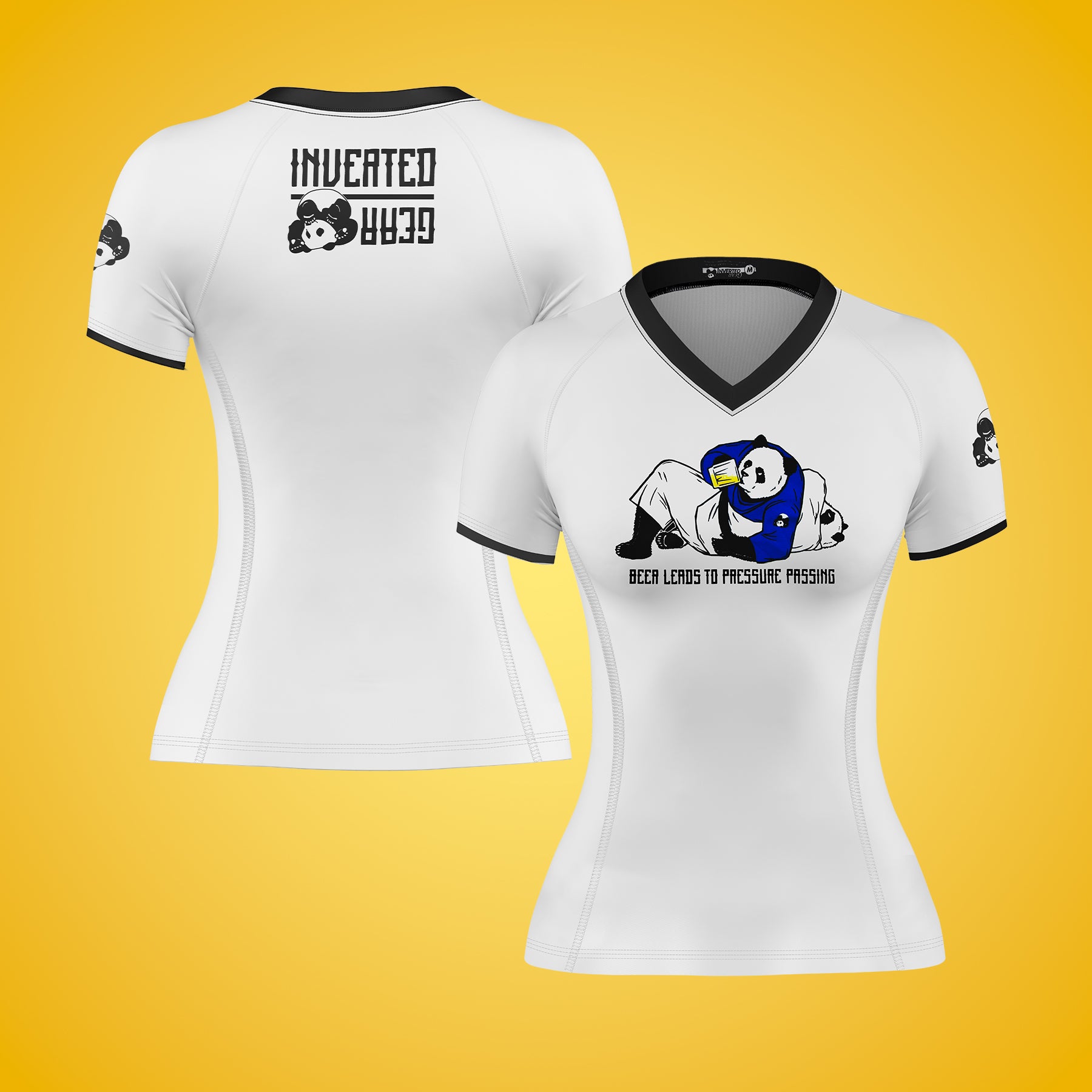 Women's Beer Leads To Pressure Passing Rashguard