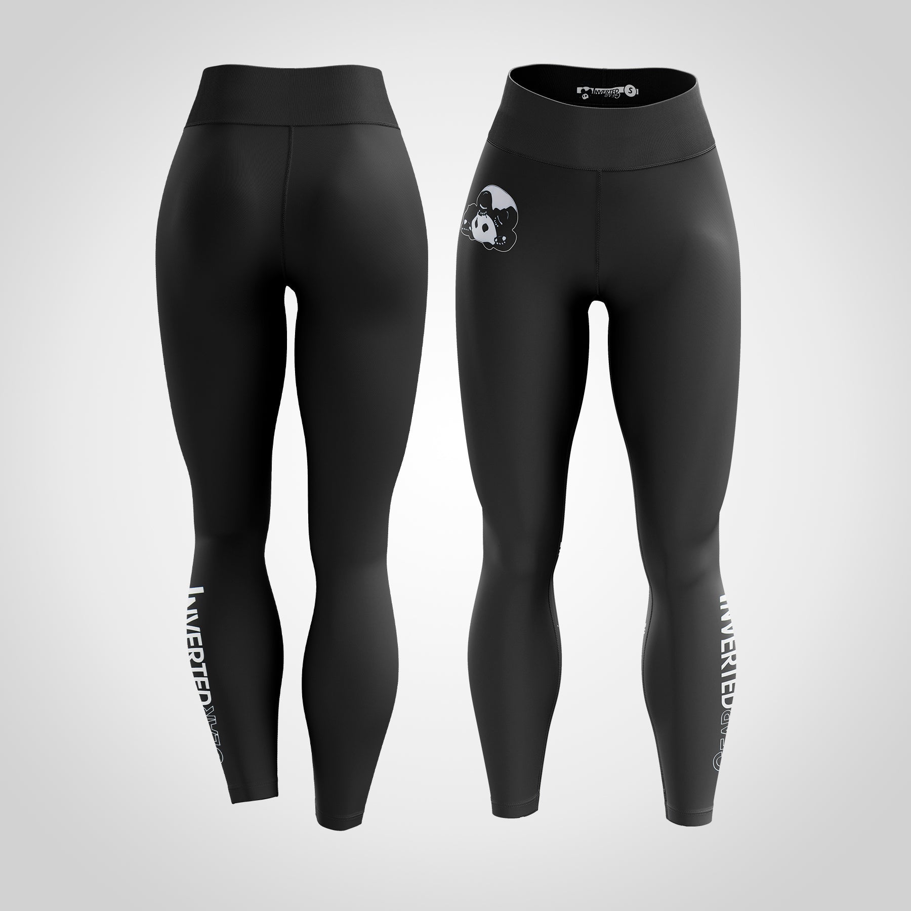 Women's Black Spats