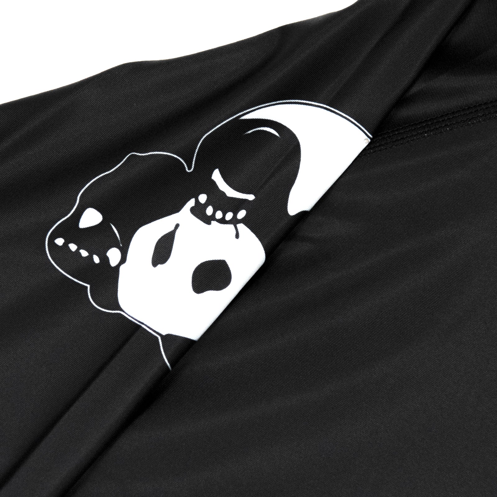 Academy Black Round Logo Long Sleeve Rashguard