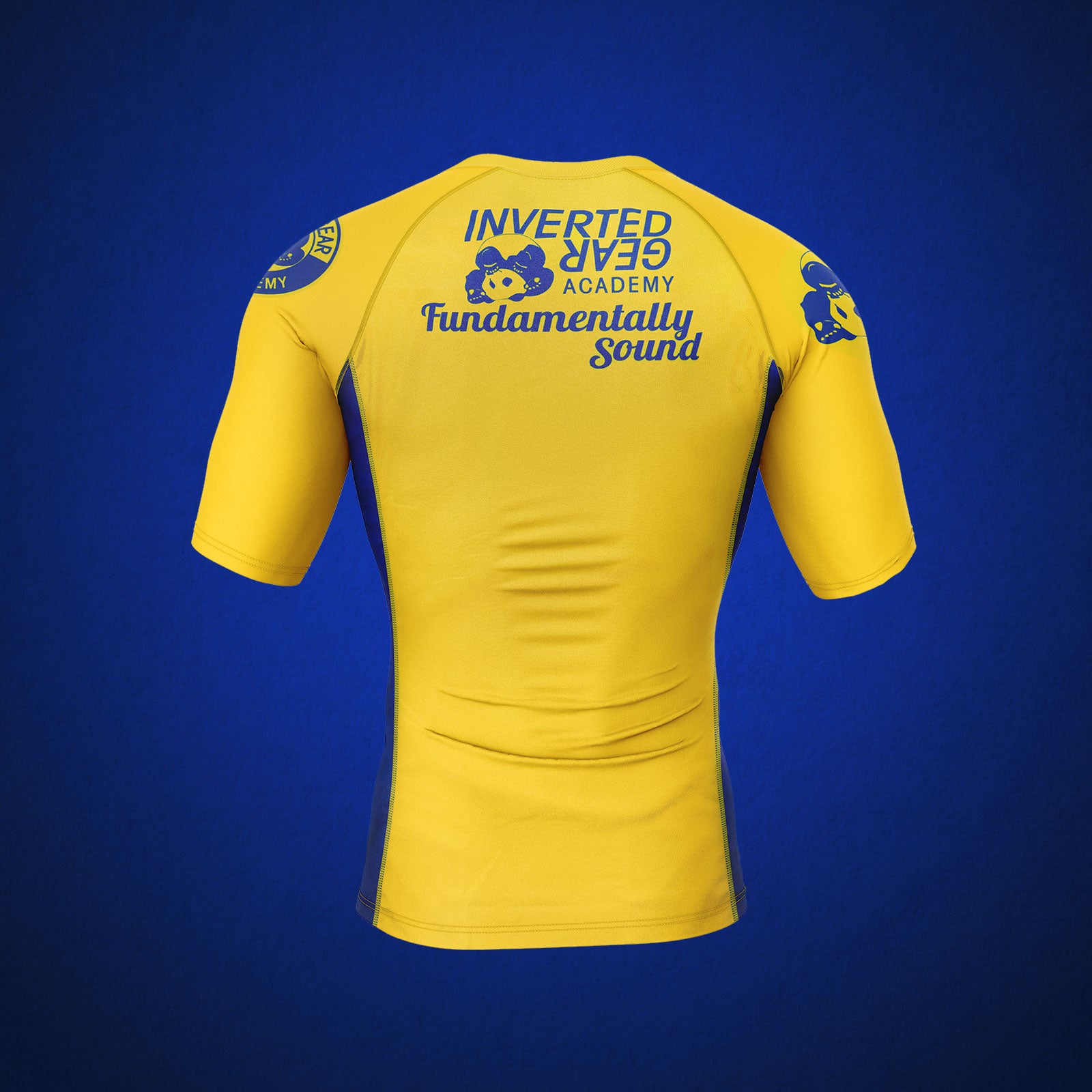 Academy Yellow Fundamentally Sound  Rashguard
