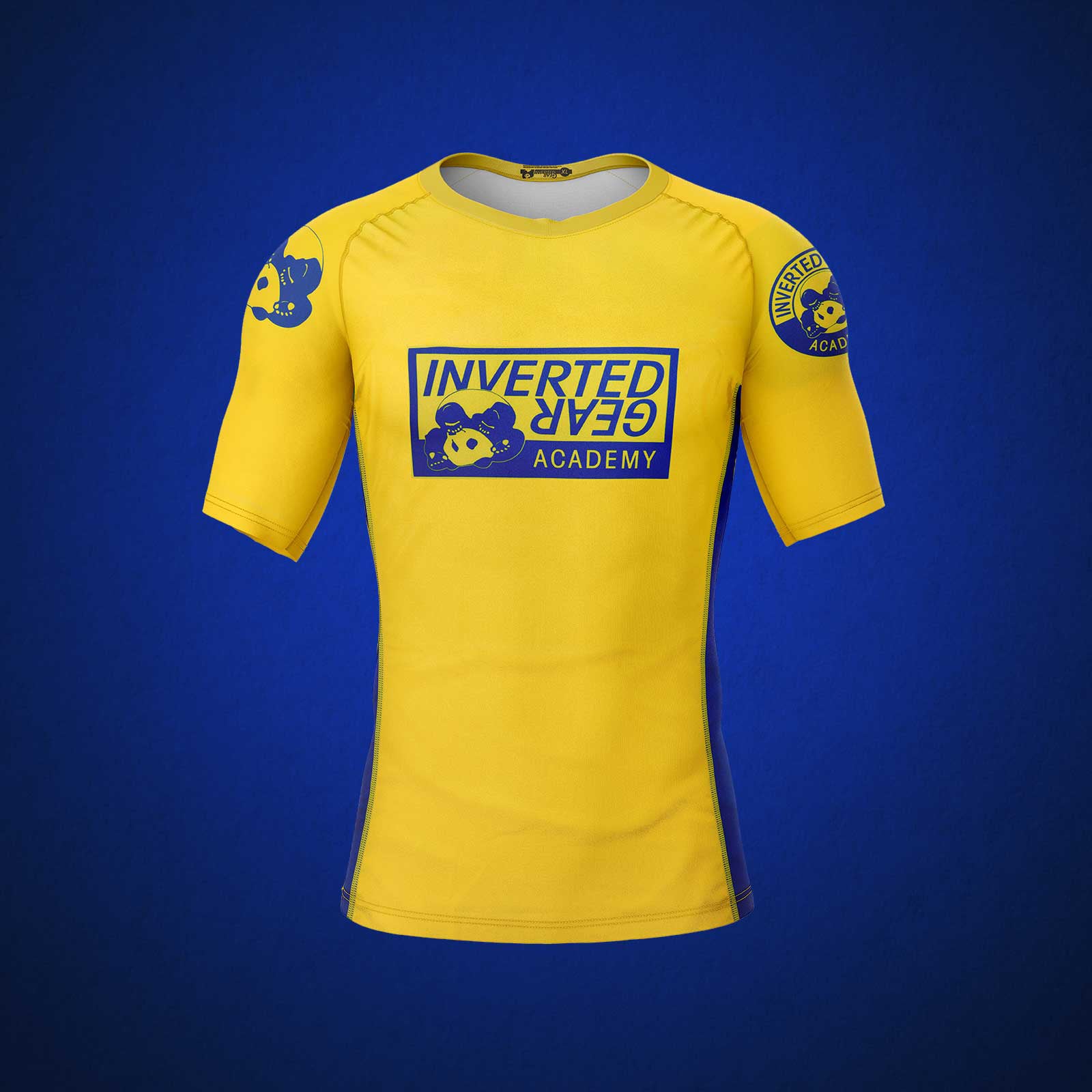 Academy Yellow Fundamentally Sound  Rashguard