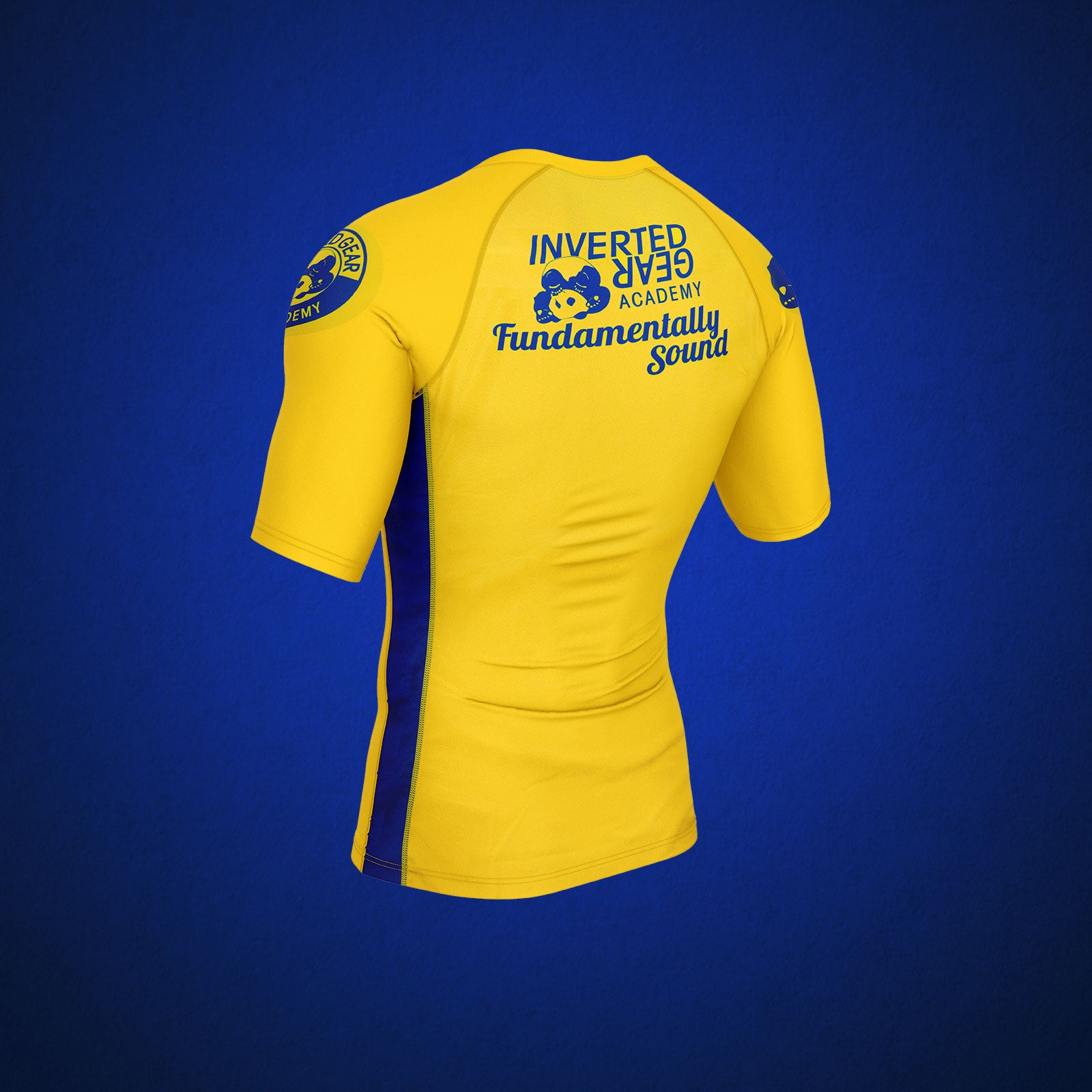 Academy Yellow Fundamentally Sound  Rashguard