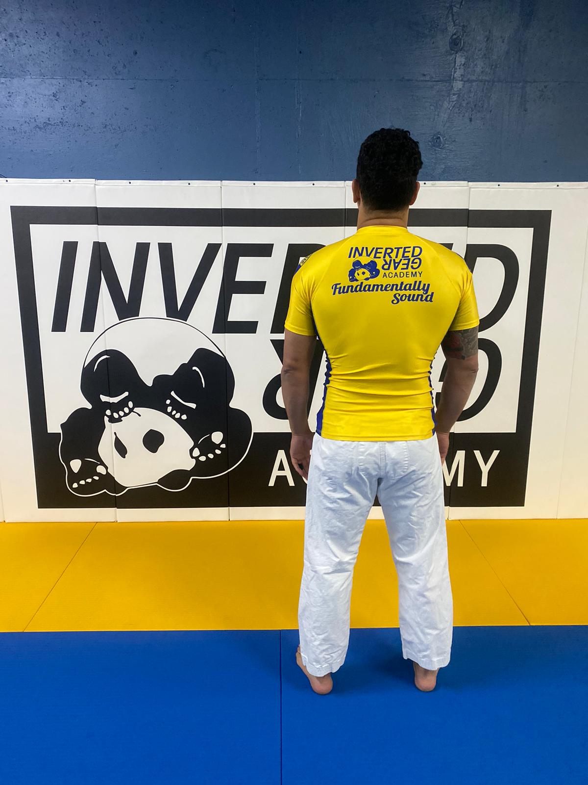 Academy Yellow Fundamentally Sound  Rashguard