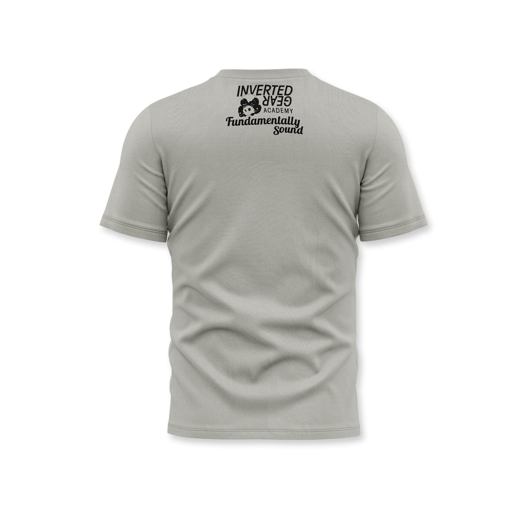 Academy Gray Rectangle Logo T-shirt