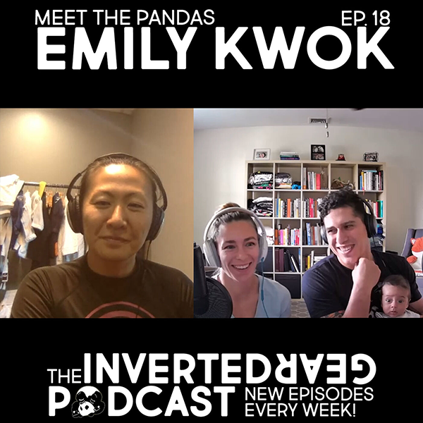 Inverted Gear Podcast Episode 18 - BJJ instructor Emily Kwok discusses teaching children, learning new skills, and accountability