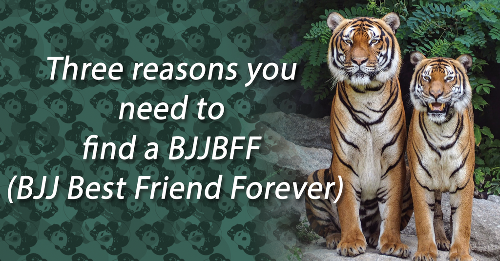 Three Reasons You Need to Find a BJJBFF (BJJ Best Friend Forever)