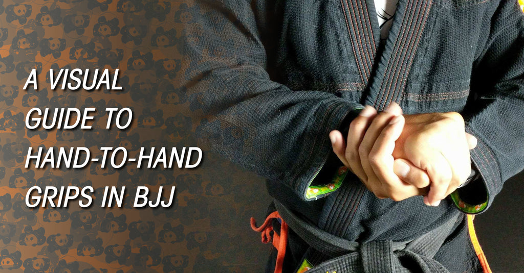 A Visual Guide to Hand-to-Hand Grips in BJJ