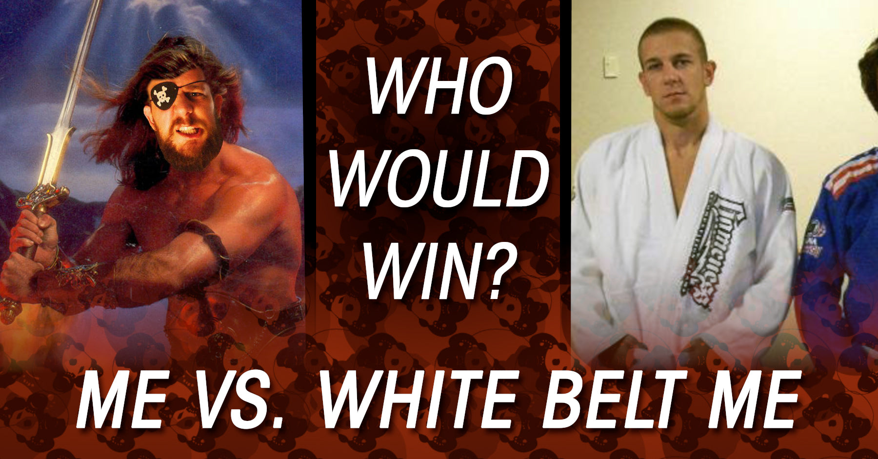 Me vs. White Belt Me