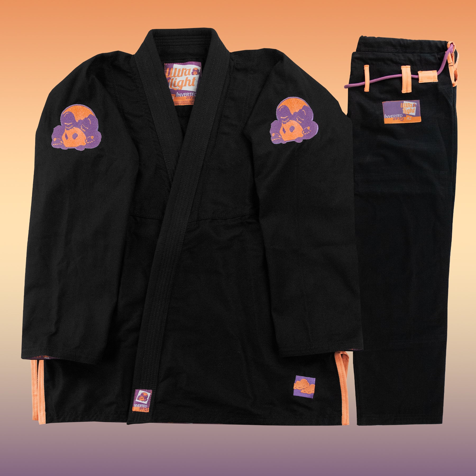 Black Ultra Light Pearl Weave Gi