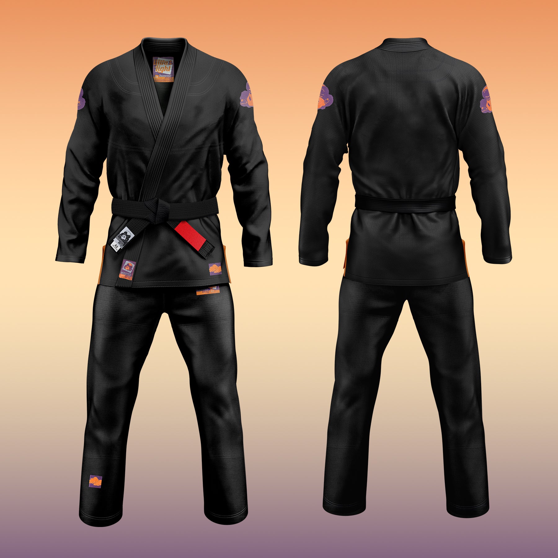 Black Ultra Light Pearl Weave Gi