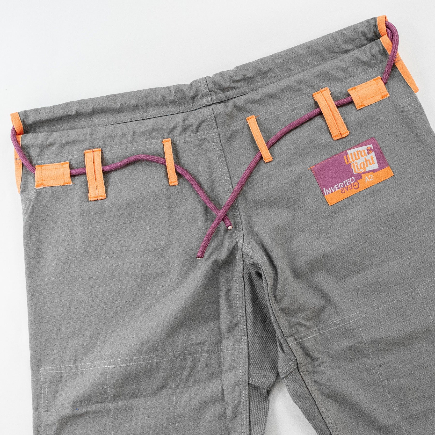 Gray Ultra Light Pearl Weave Gi