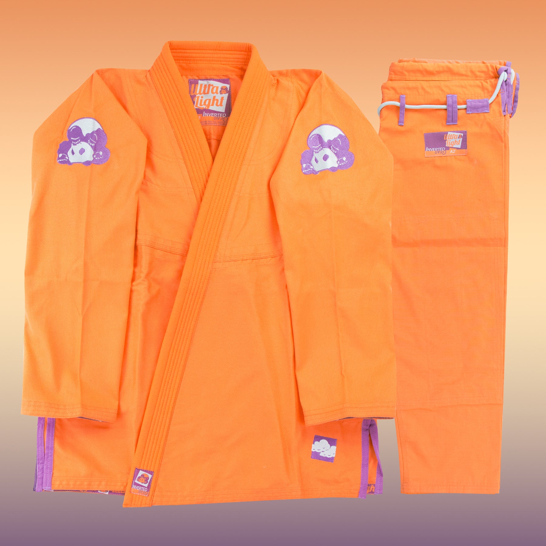 Peach Ultra Light Pearl Weave Gi