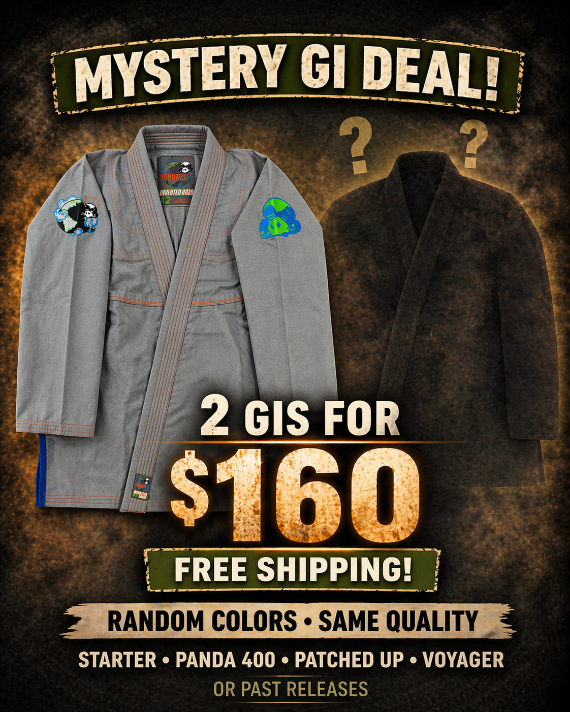 inverted gear size chart Mystery Panda Sale Gi F3