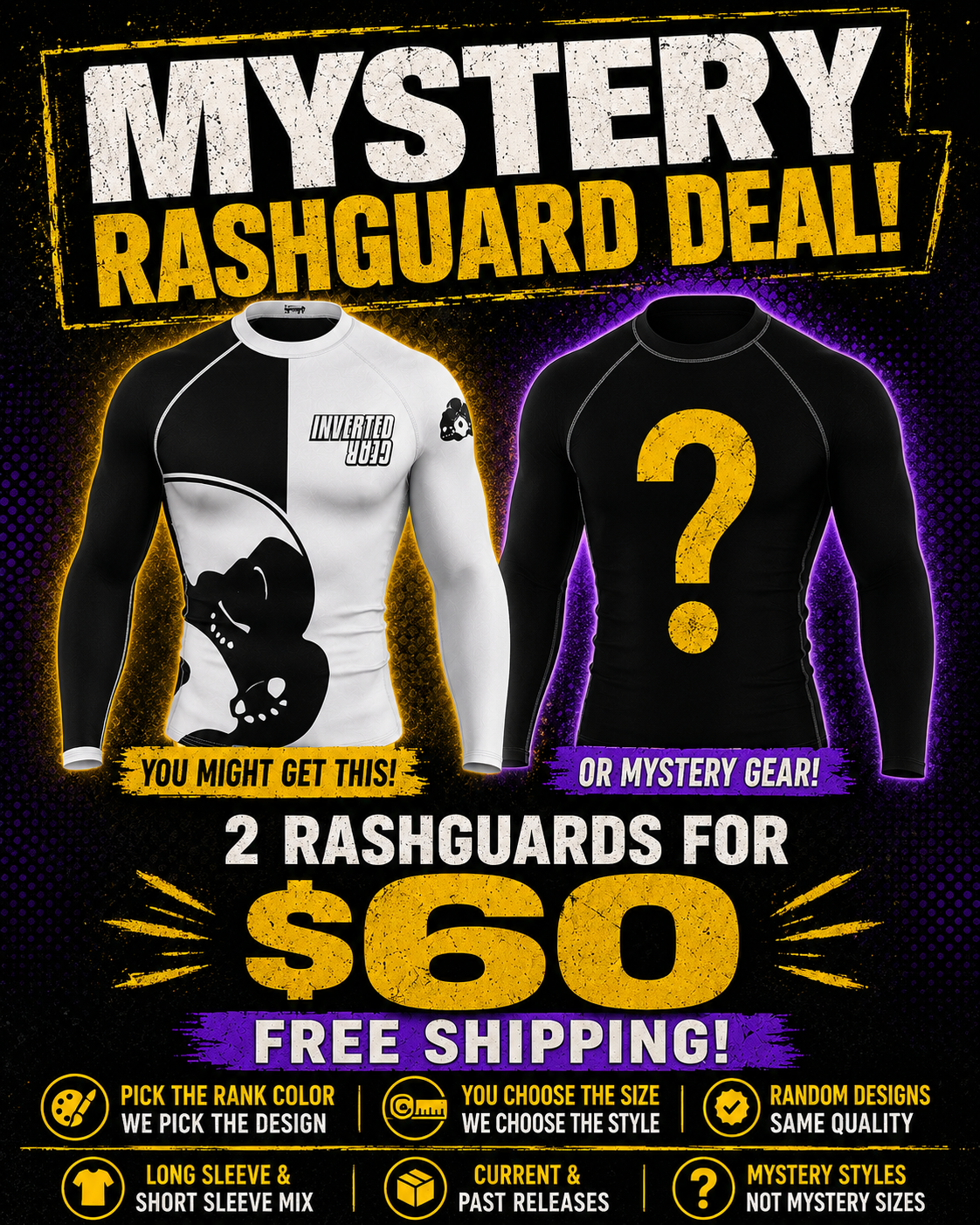 Mystery Panda Sale Rashguards