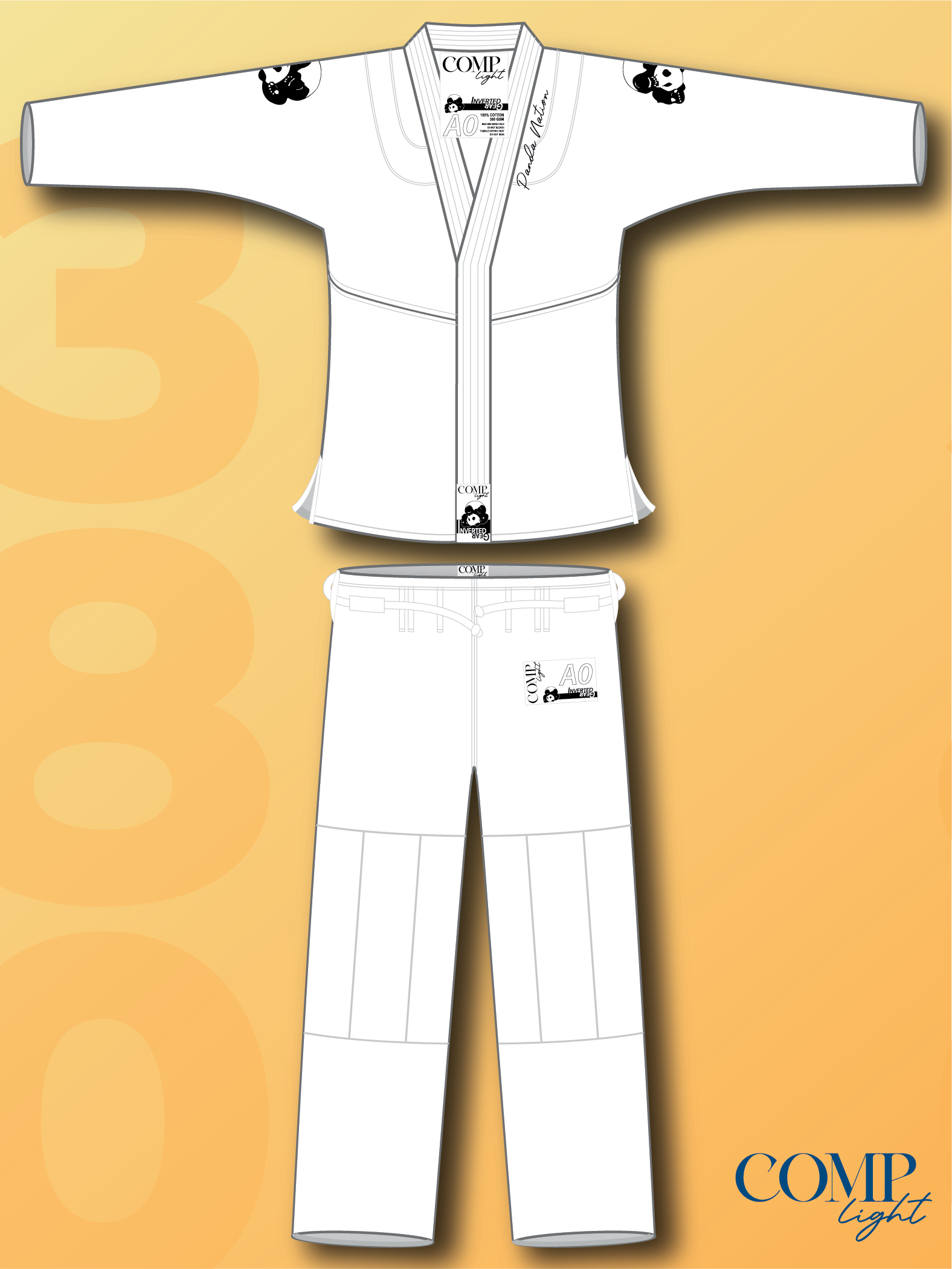 White Comp Light Gi