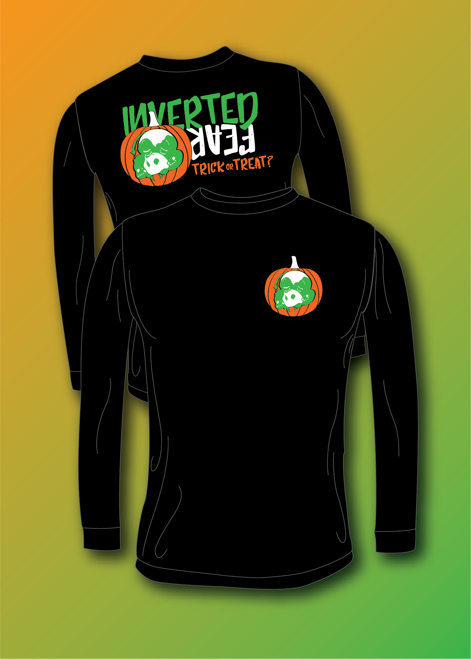 Inverted Fear Long Sleeve T-shirt