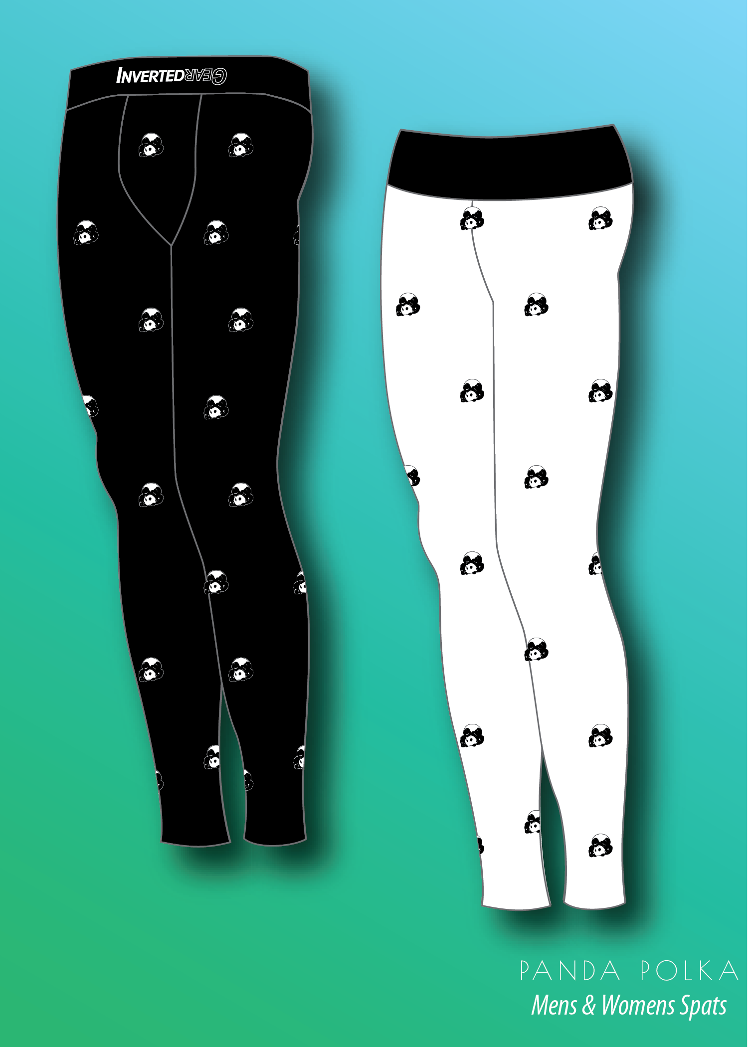 Women's 2023 Polka Panda Spats