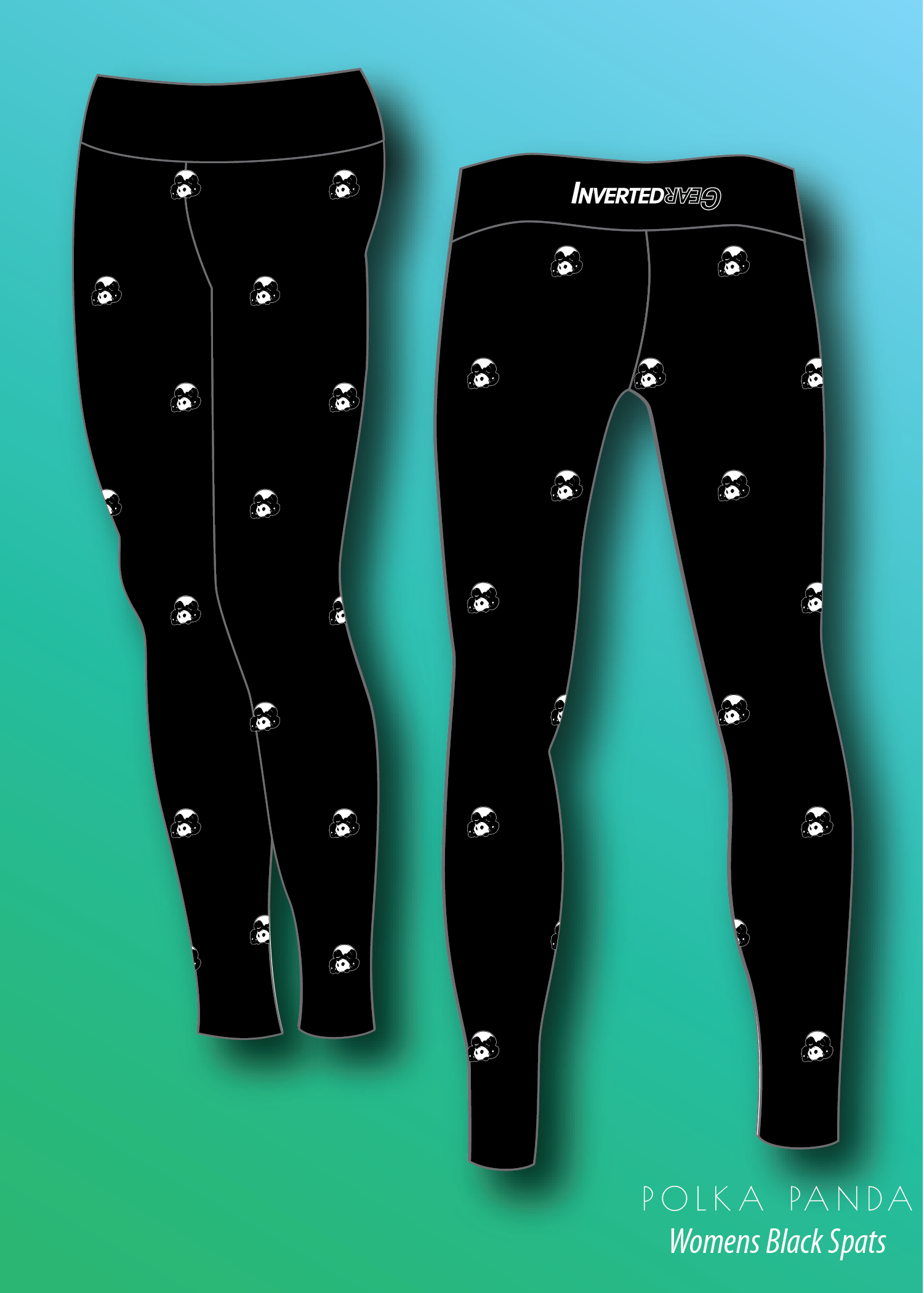 Women's 2023 Polka Panda Spats