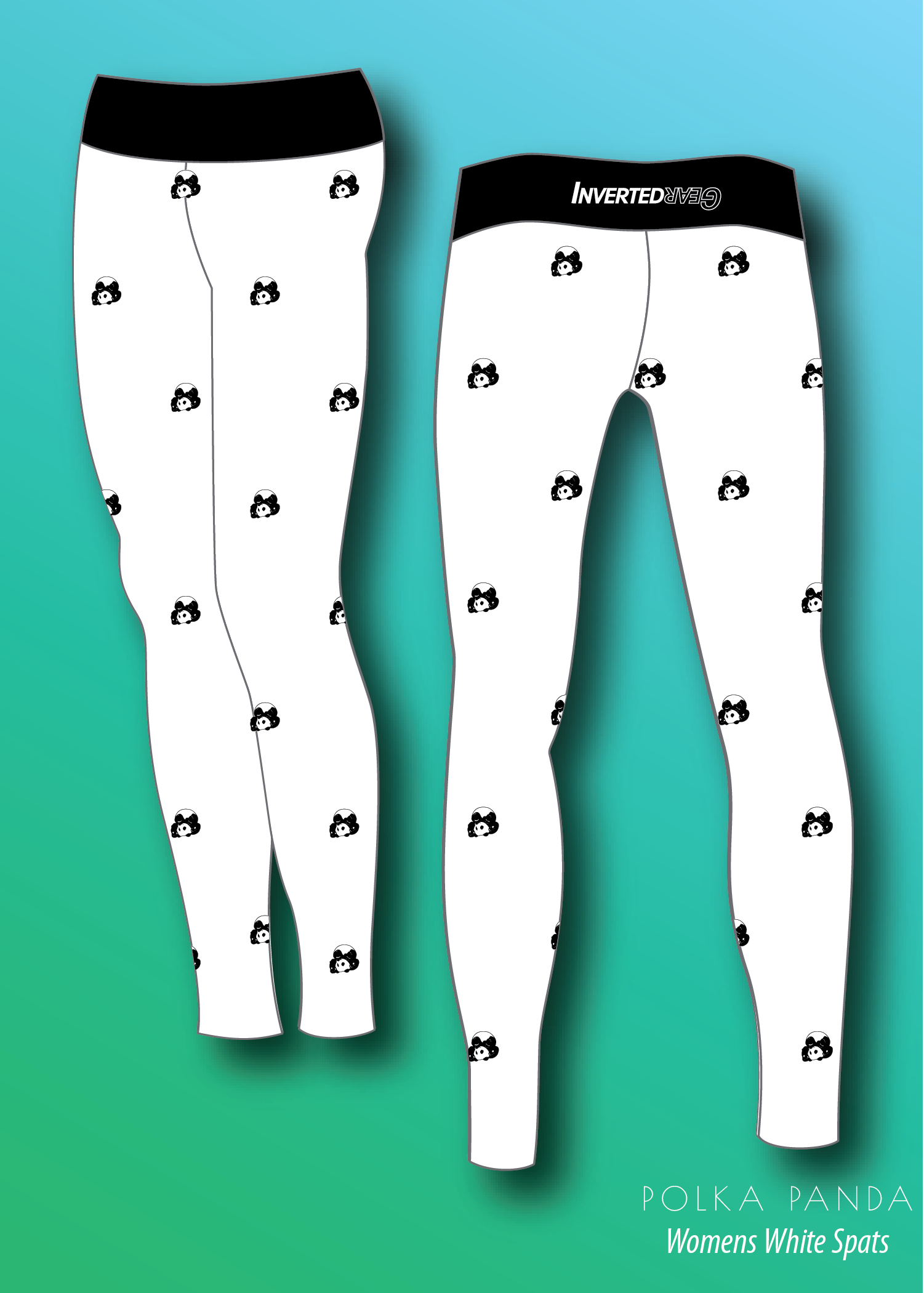 Women's 2023 Polka Panda Spats