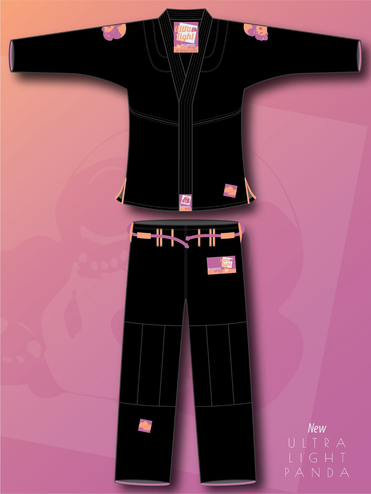 Black Ultra Light Pearl Weave Gi