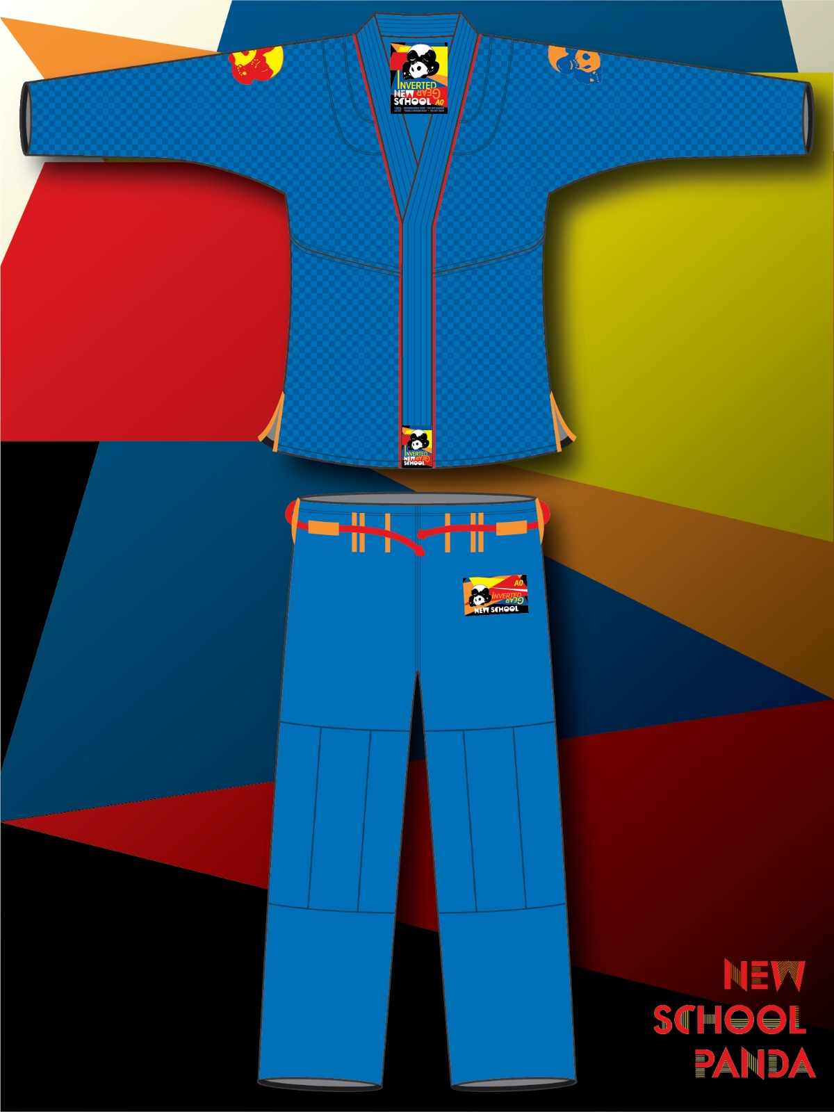 Blue New School Gi