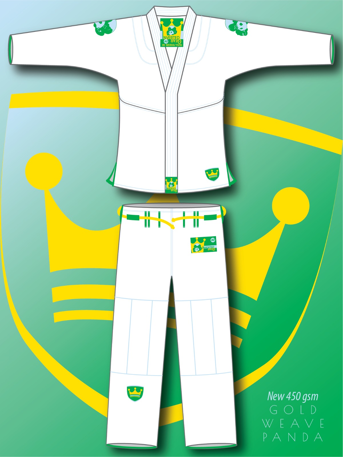 White Gold Weave Gi