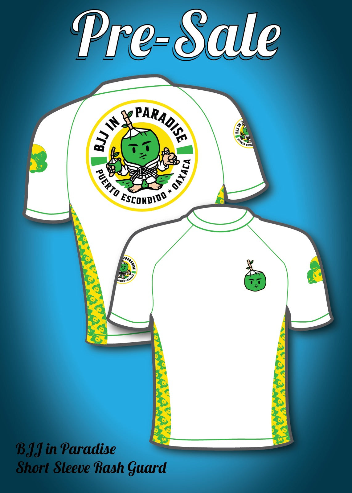 BJJ in Paradise x Inverted Gear Camp Rashguard