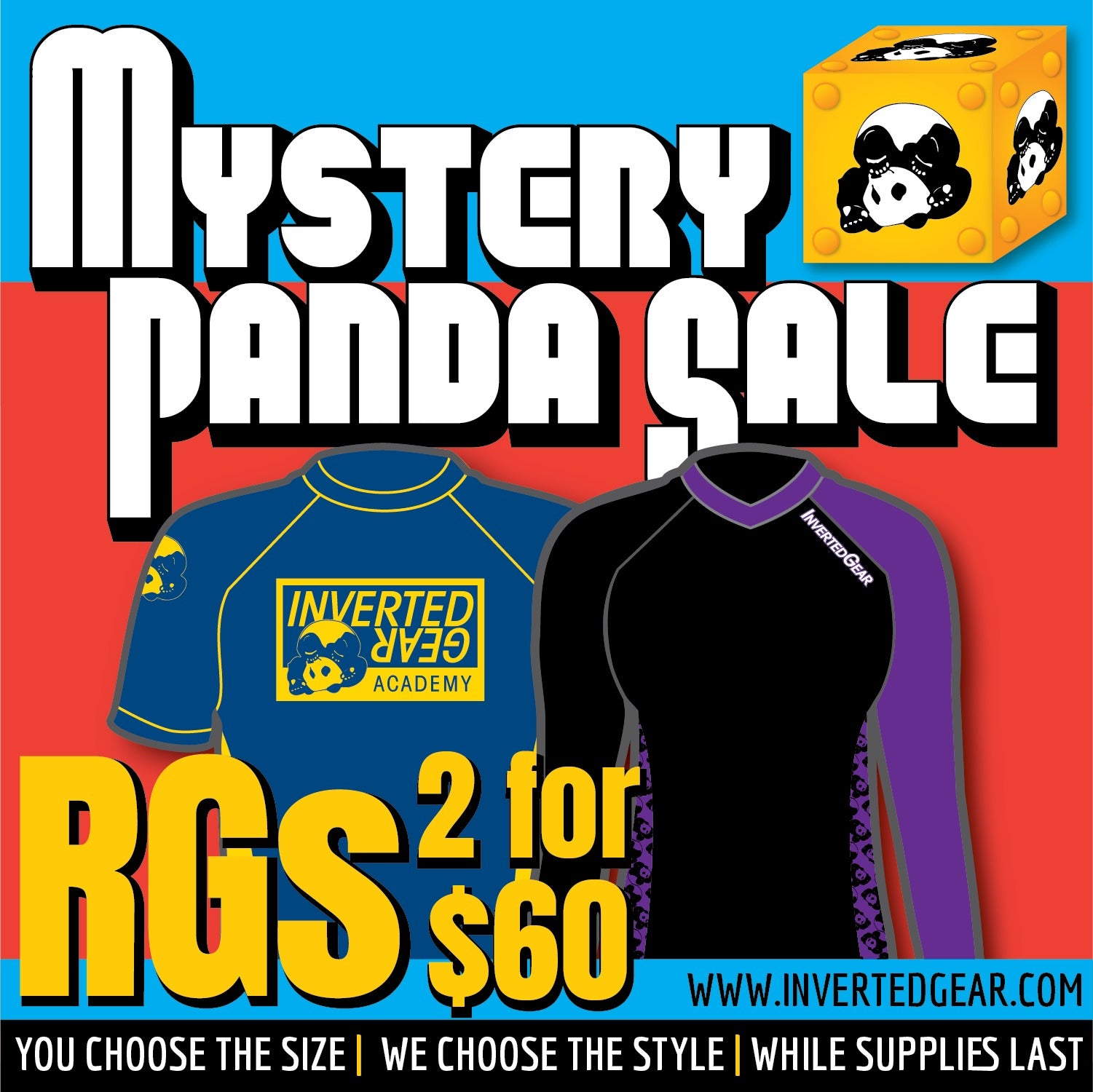 Mystery Panda Sale Rashguards