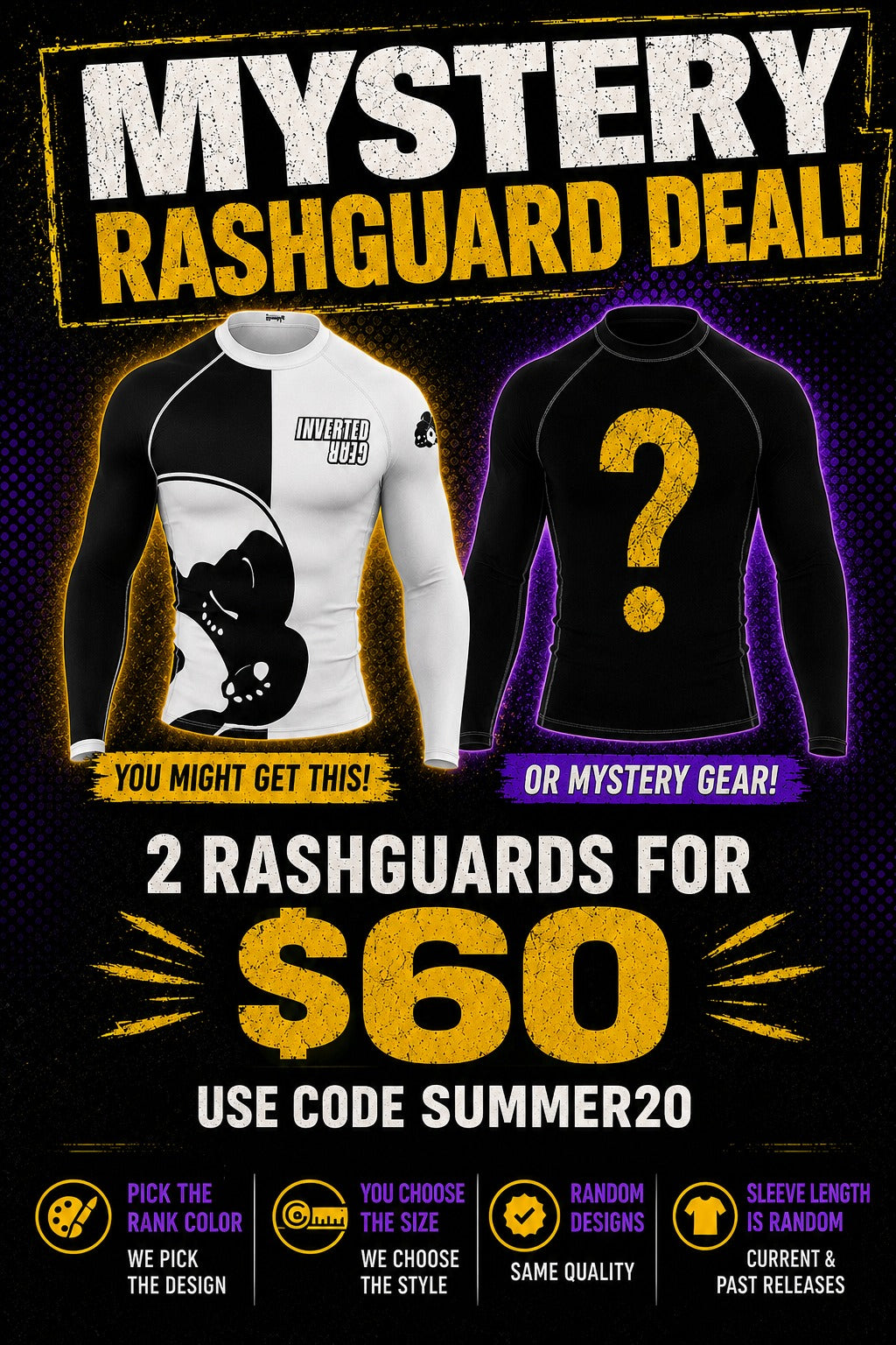 Mystery Panda Sale Rashguards
