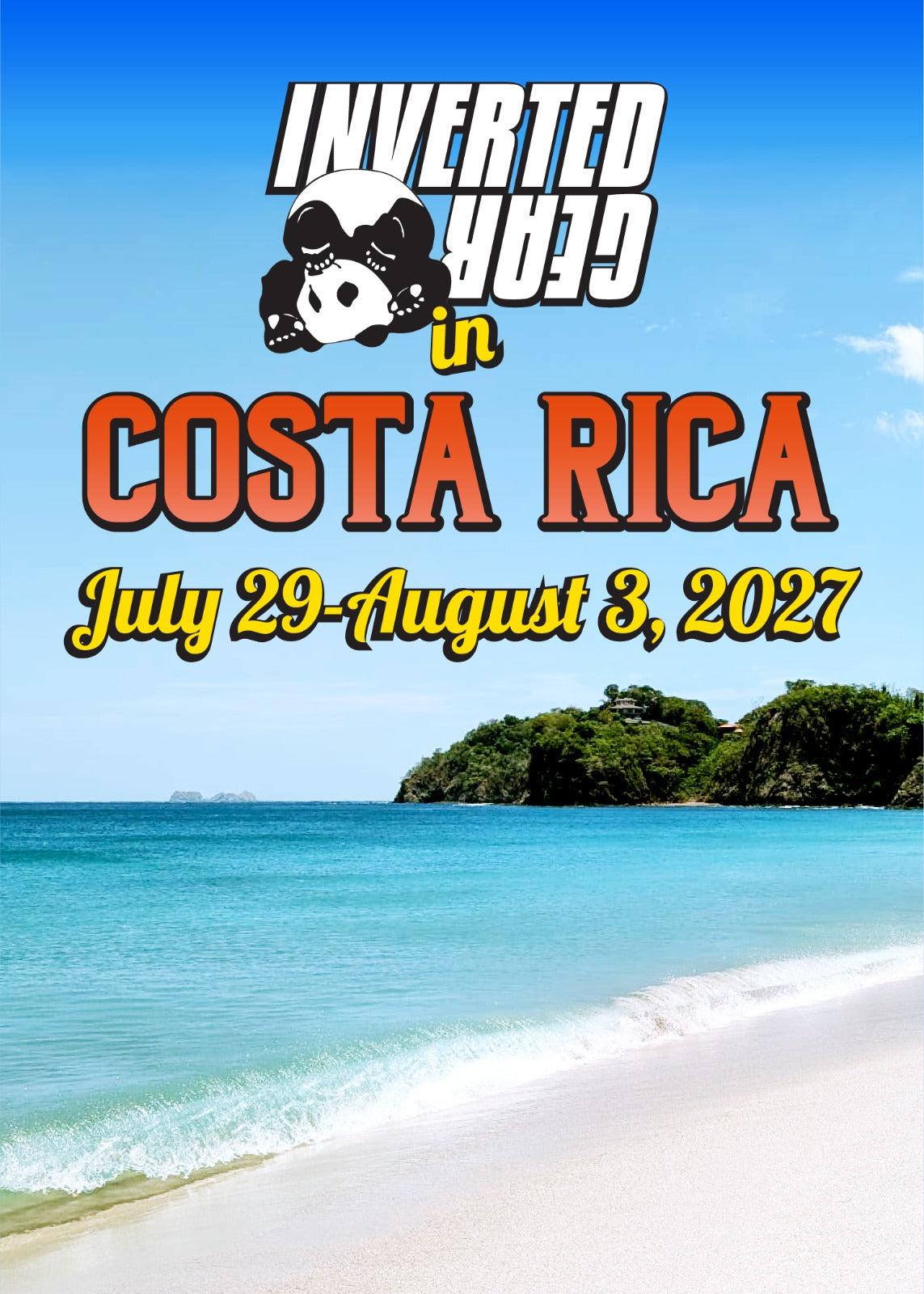 Inverted Gear in Costa Rica, July 29 to August 3, 2027, Playa Flamingo
