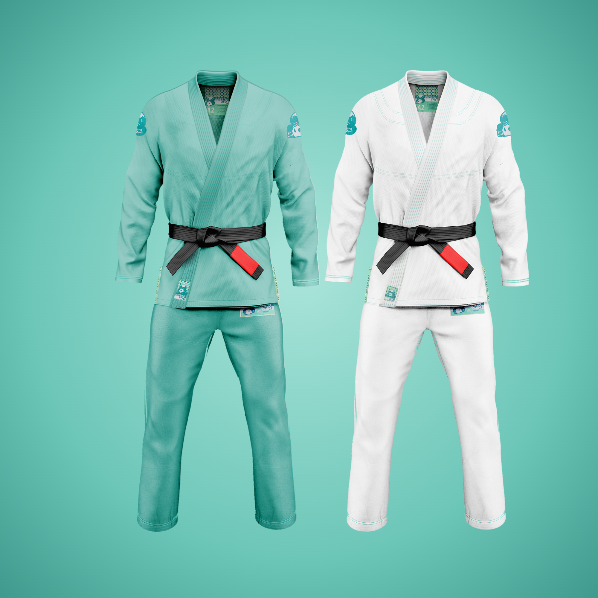 Mint Hemp Hybrid Weave Gi