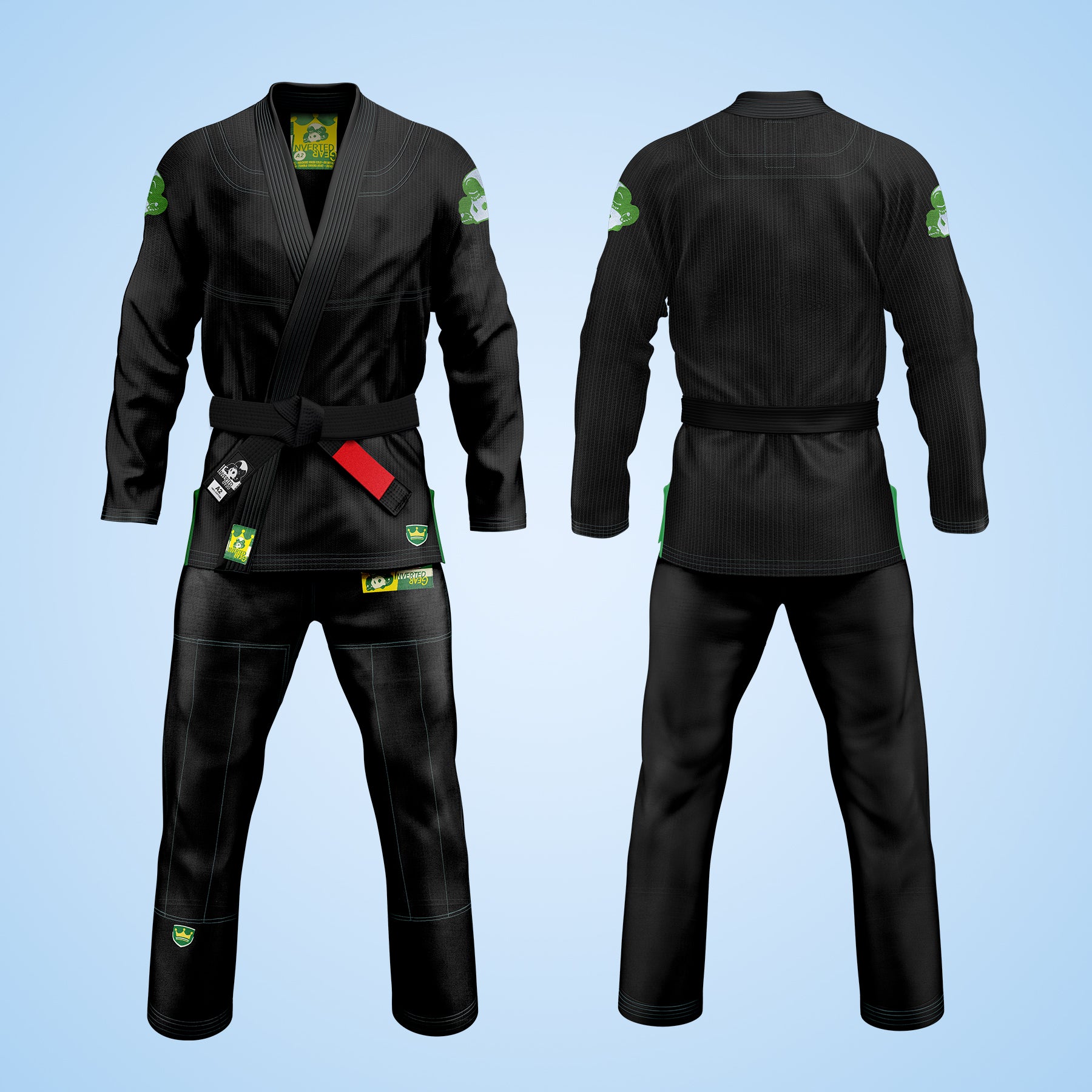Black Gold Weave Gi