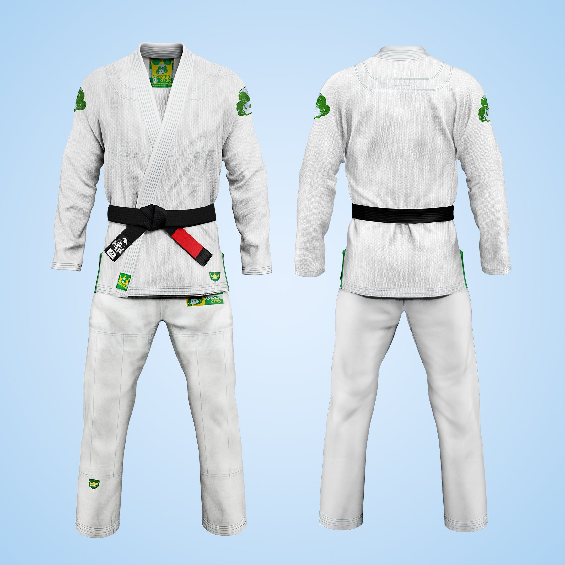White Gold Weave Gi