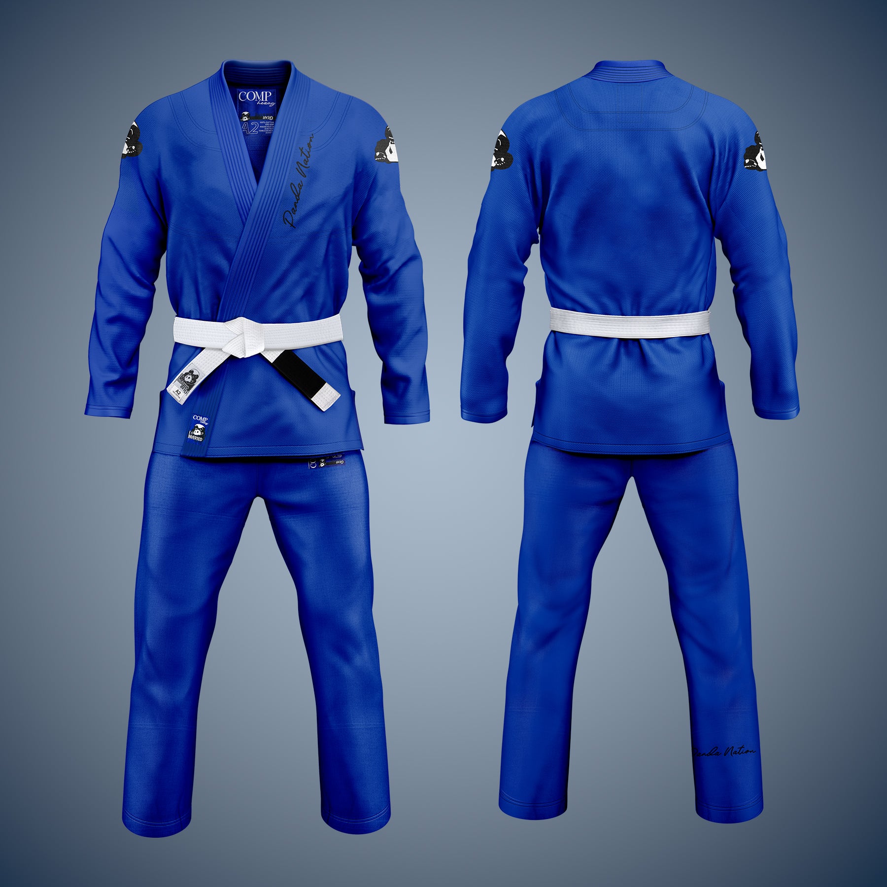 Blue Comp Heavy Gi