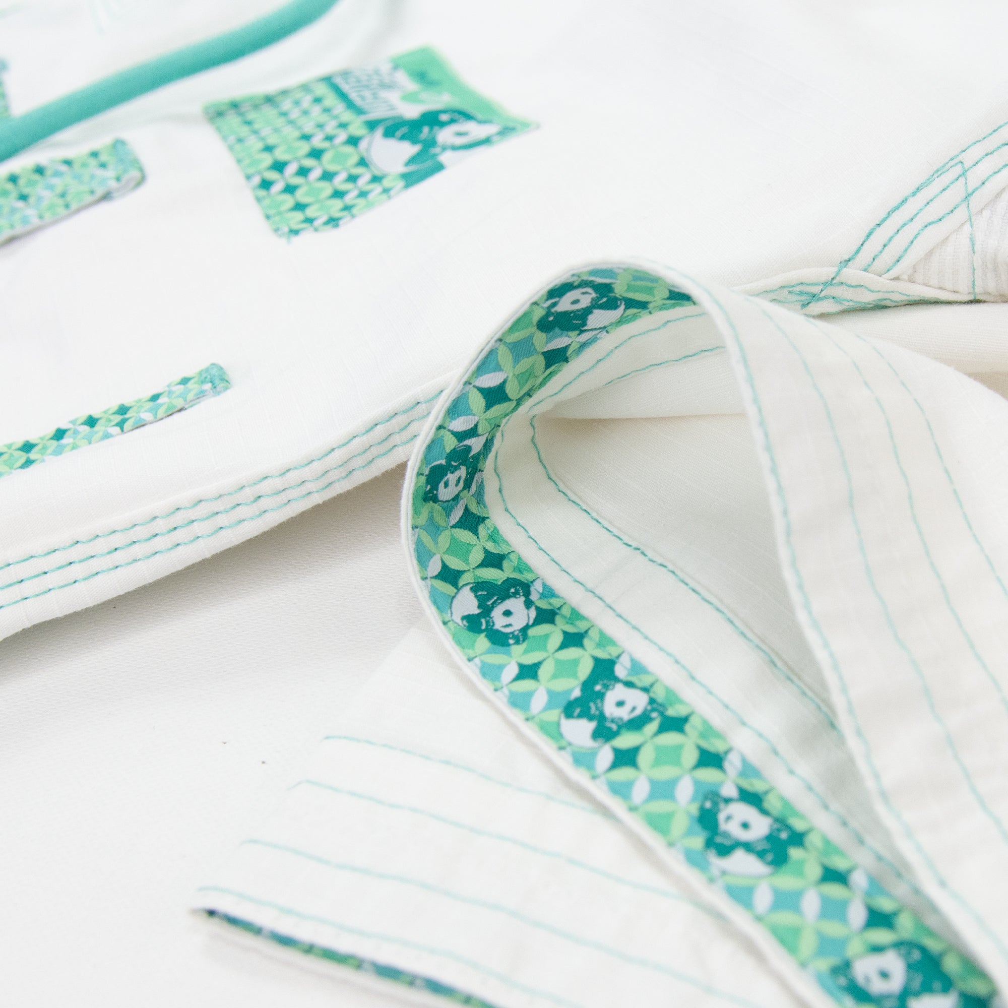 Mint Hemp Hybrid Weave Gi