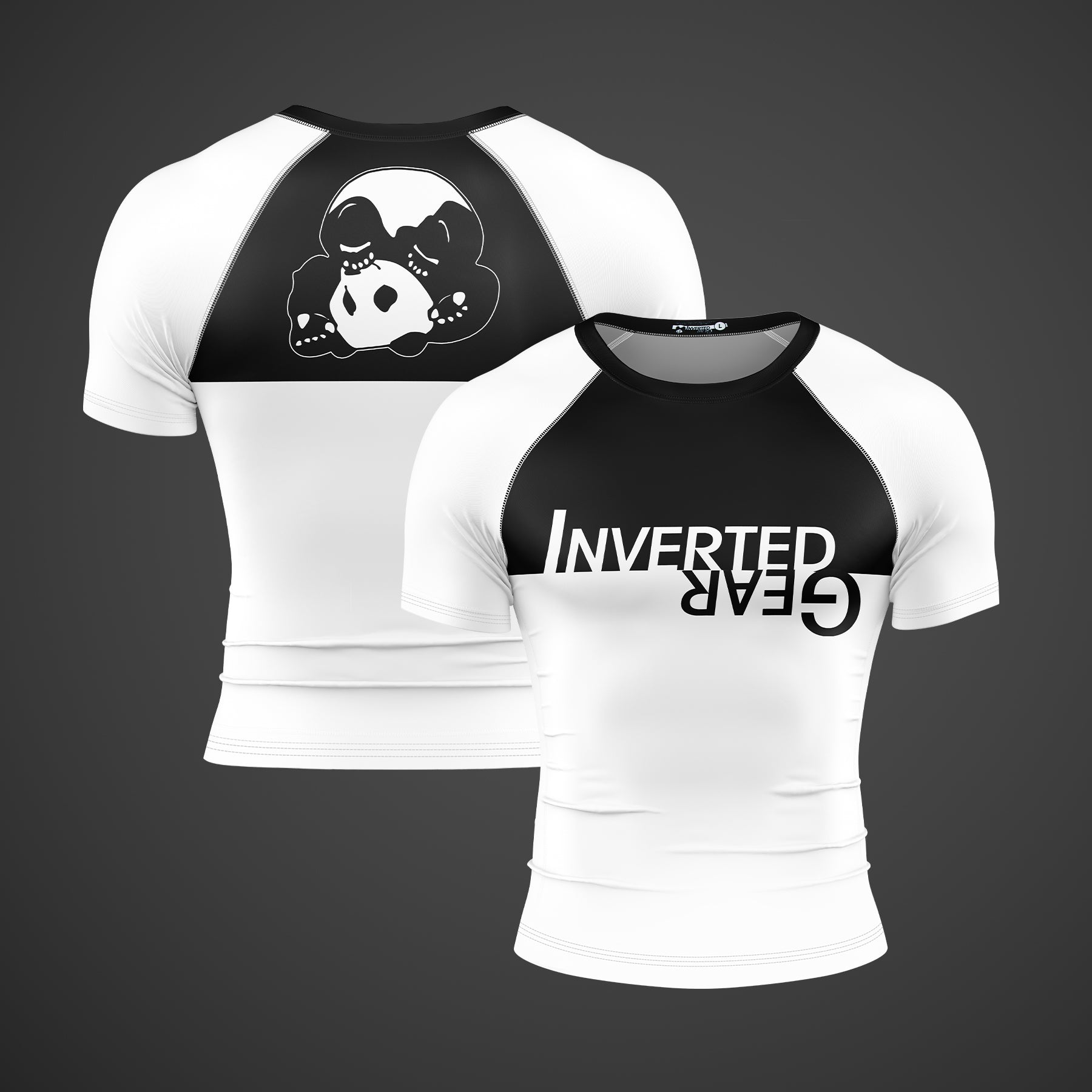 inverted gear rashguard Ranked Rashguard version 5 Short Sleeve – Inverted Gear