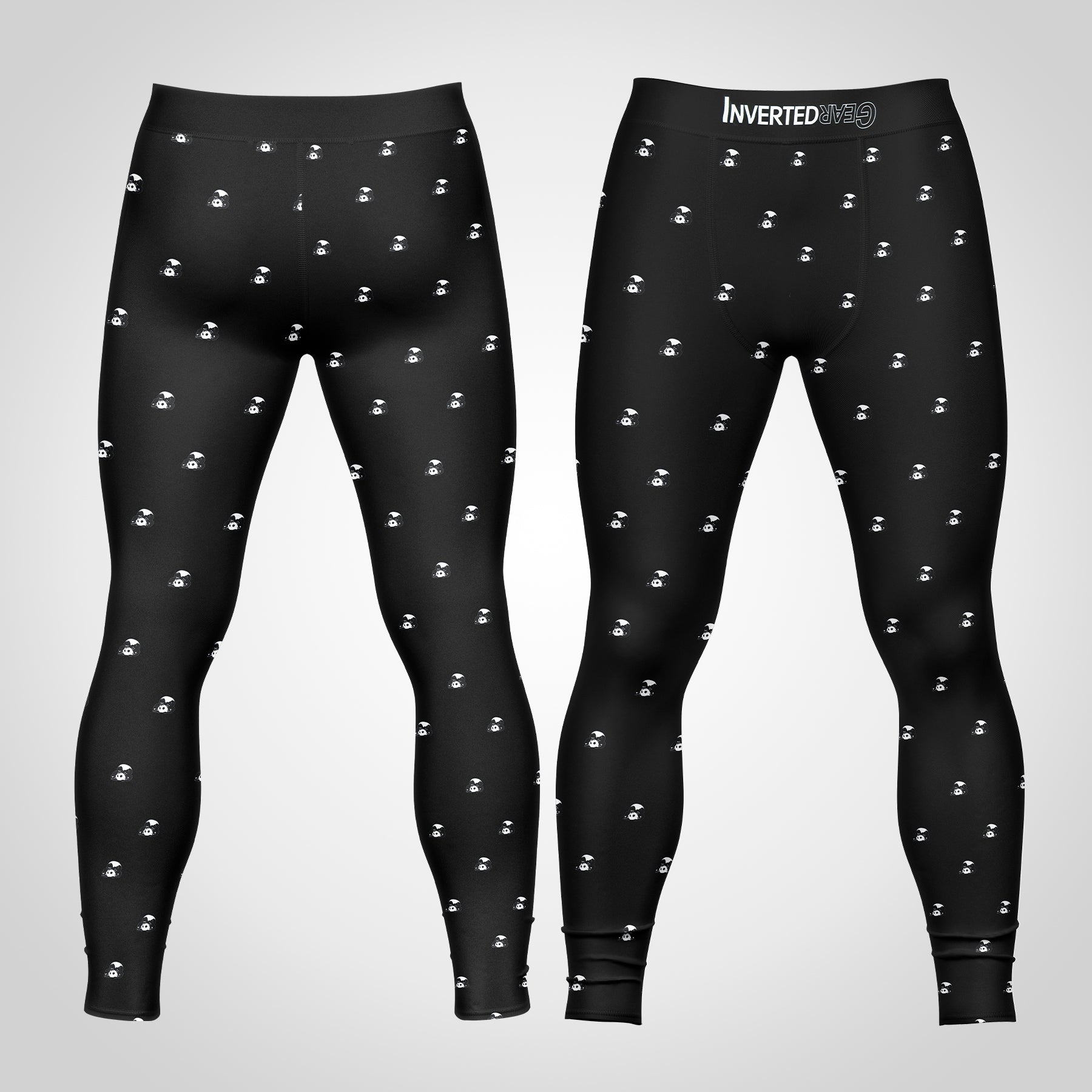 Men's Polka Panda Spats