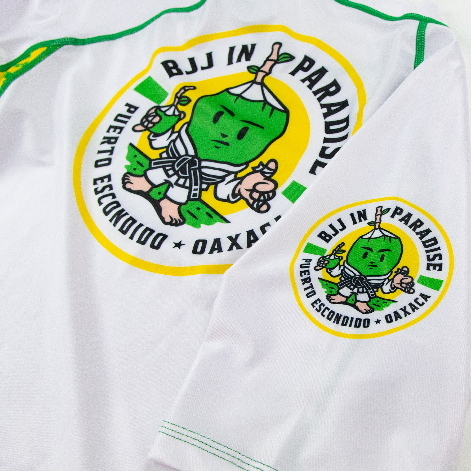 BJJ in Paradise x Inverted Gear Camp Rashguard