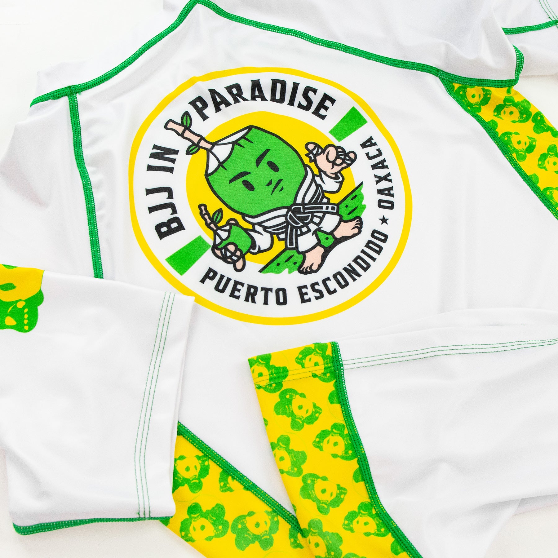 BJJ in Paradise x Inverted Gear Camp Rashguard
