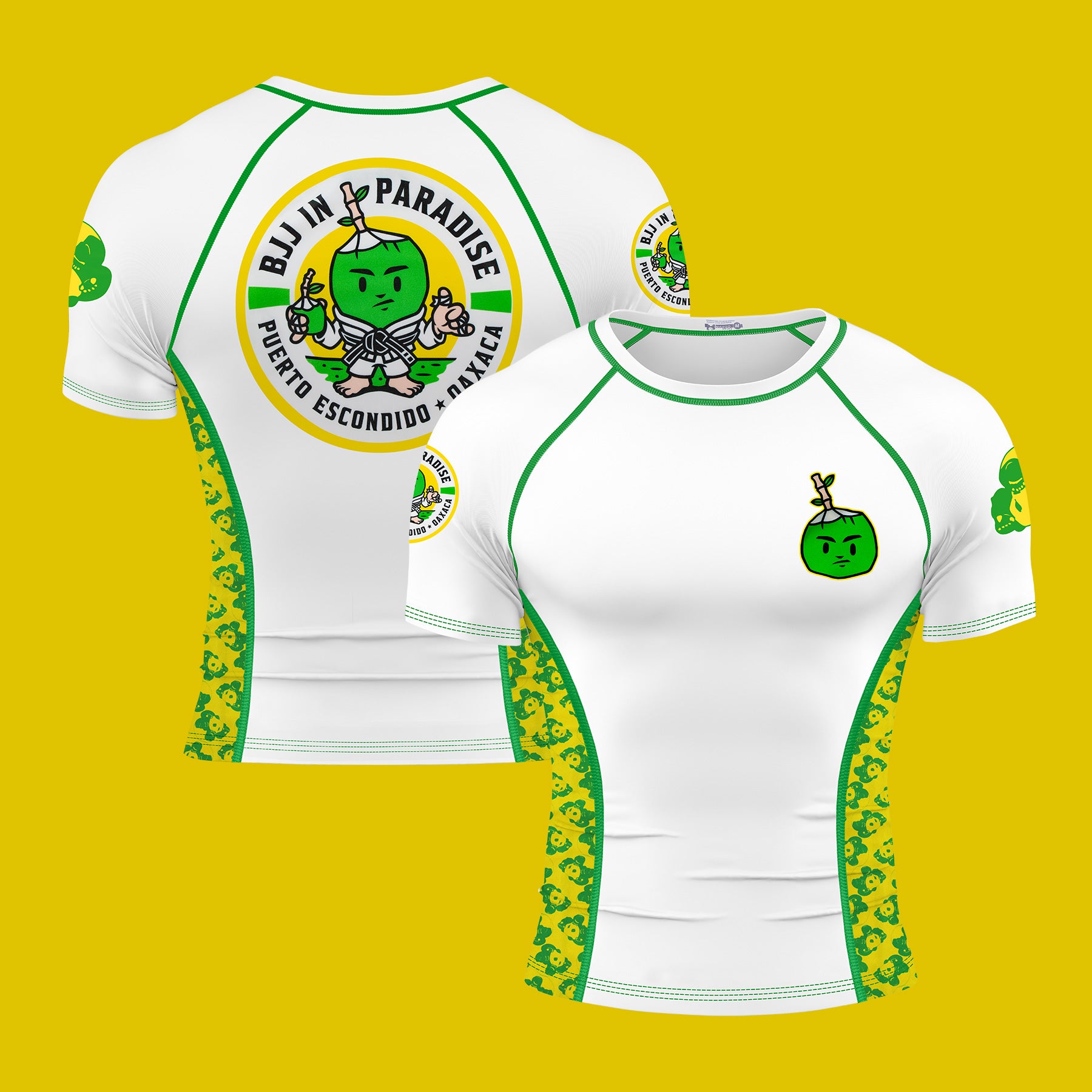 BJJ in Paradise x Inverted Gear Camp Rashguard