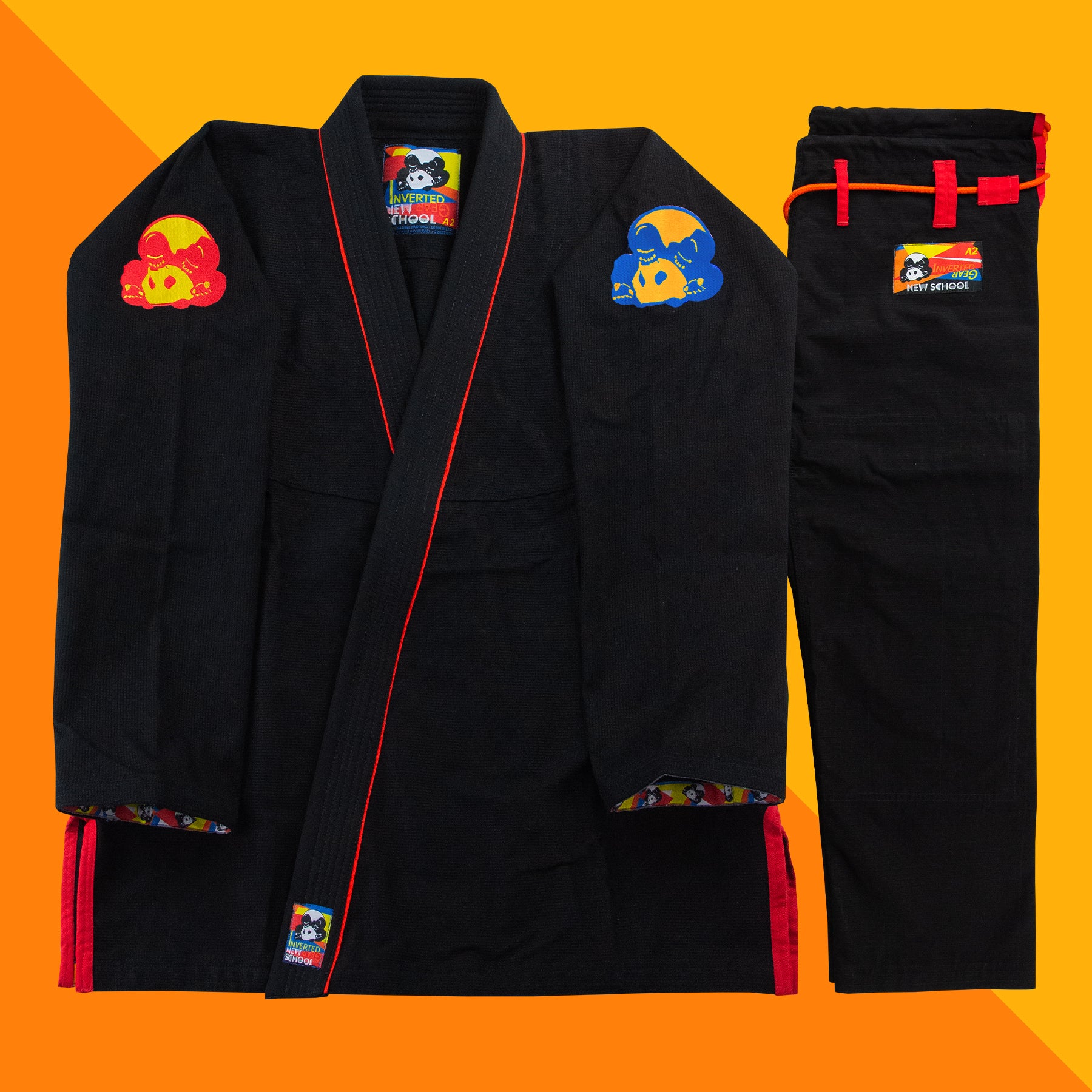 Black New School Gi