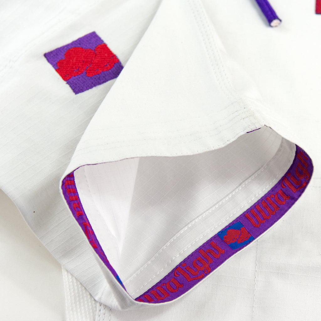 2023 White Ultra Light Pearl Weave Gi
