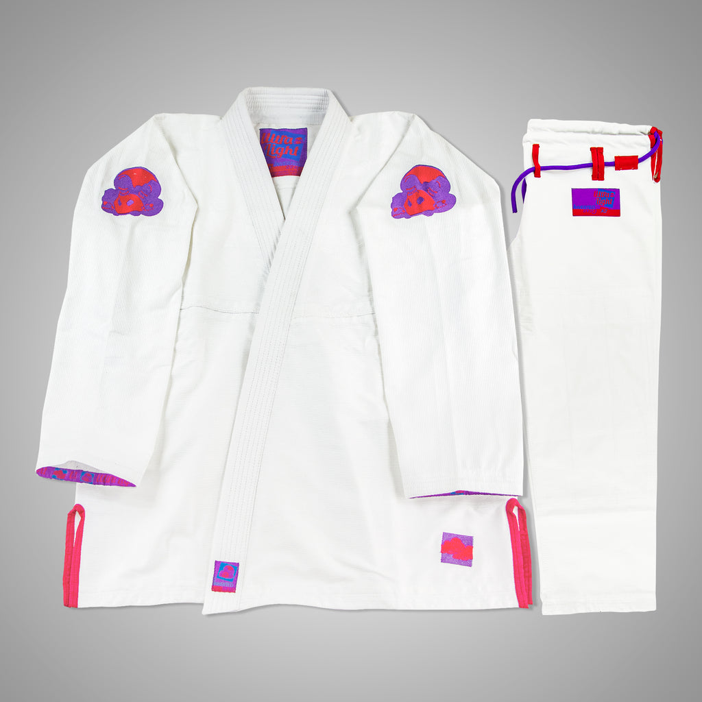 2023 White Ultra Light Pearl Weave Gi